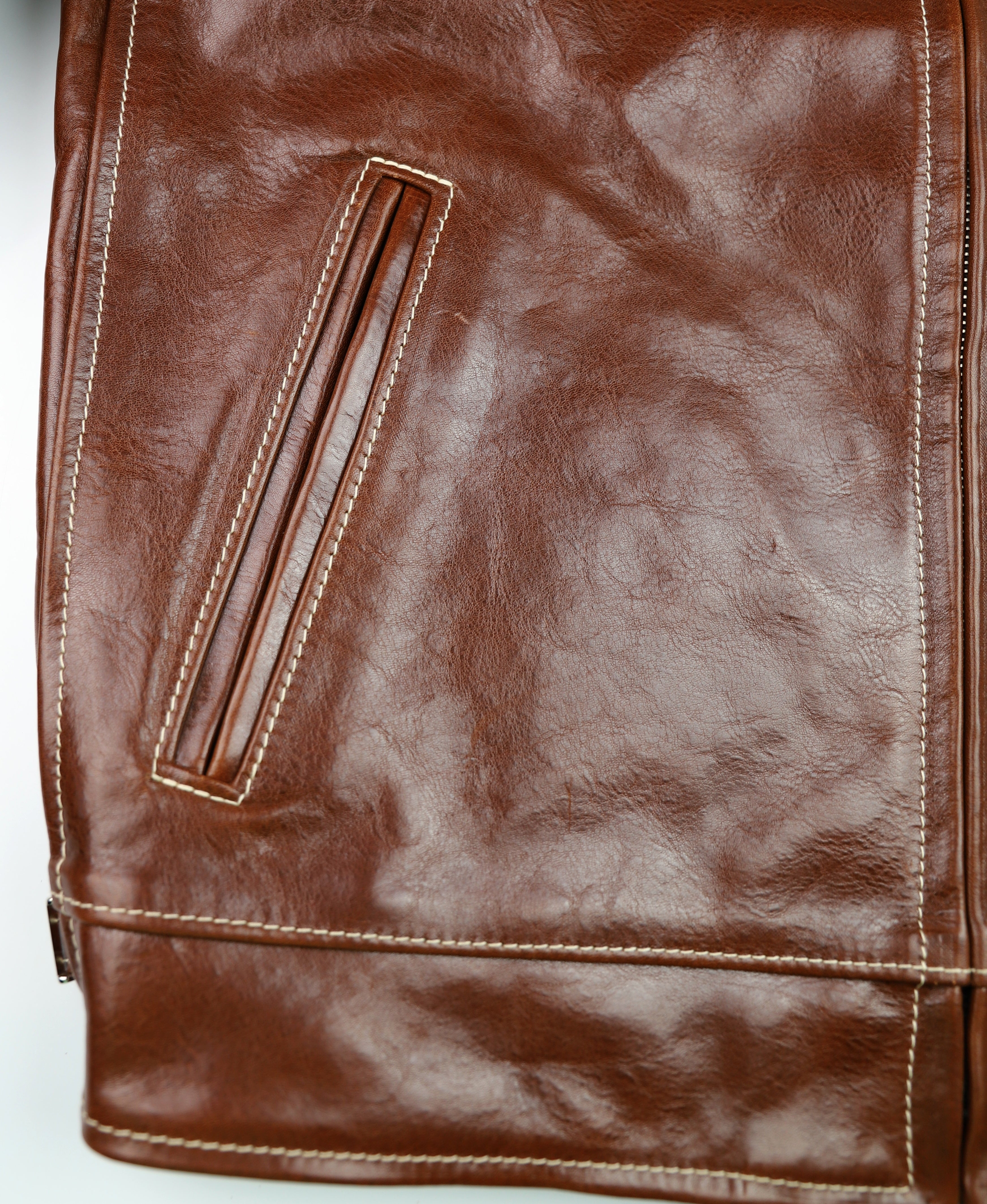 Aero Premier Highwayman, size 40, Russet Badalassi Cowhide