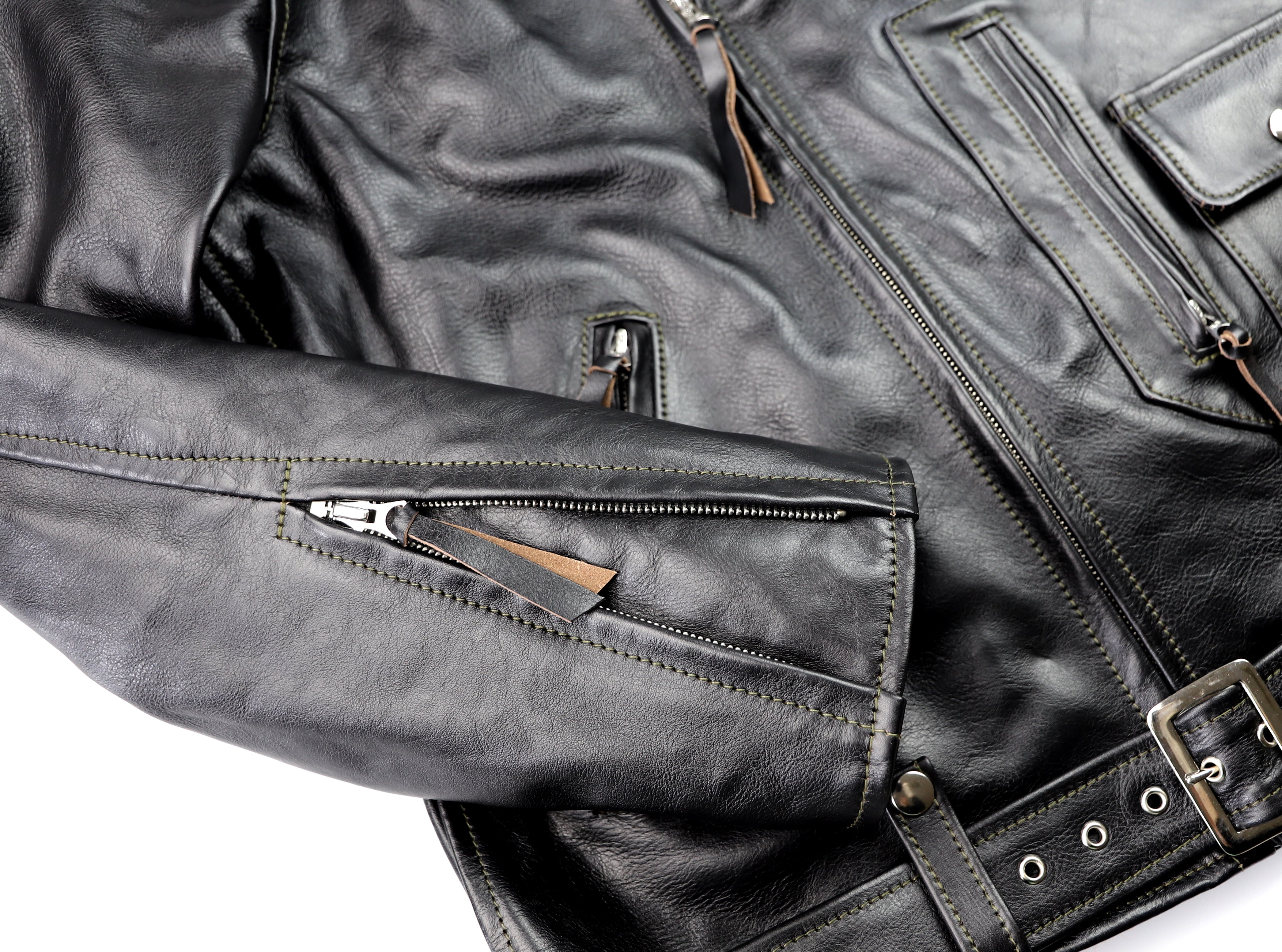 Aero D-Pocket Ridley, size 44, Blackened Brown Vicenza Horsehide