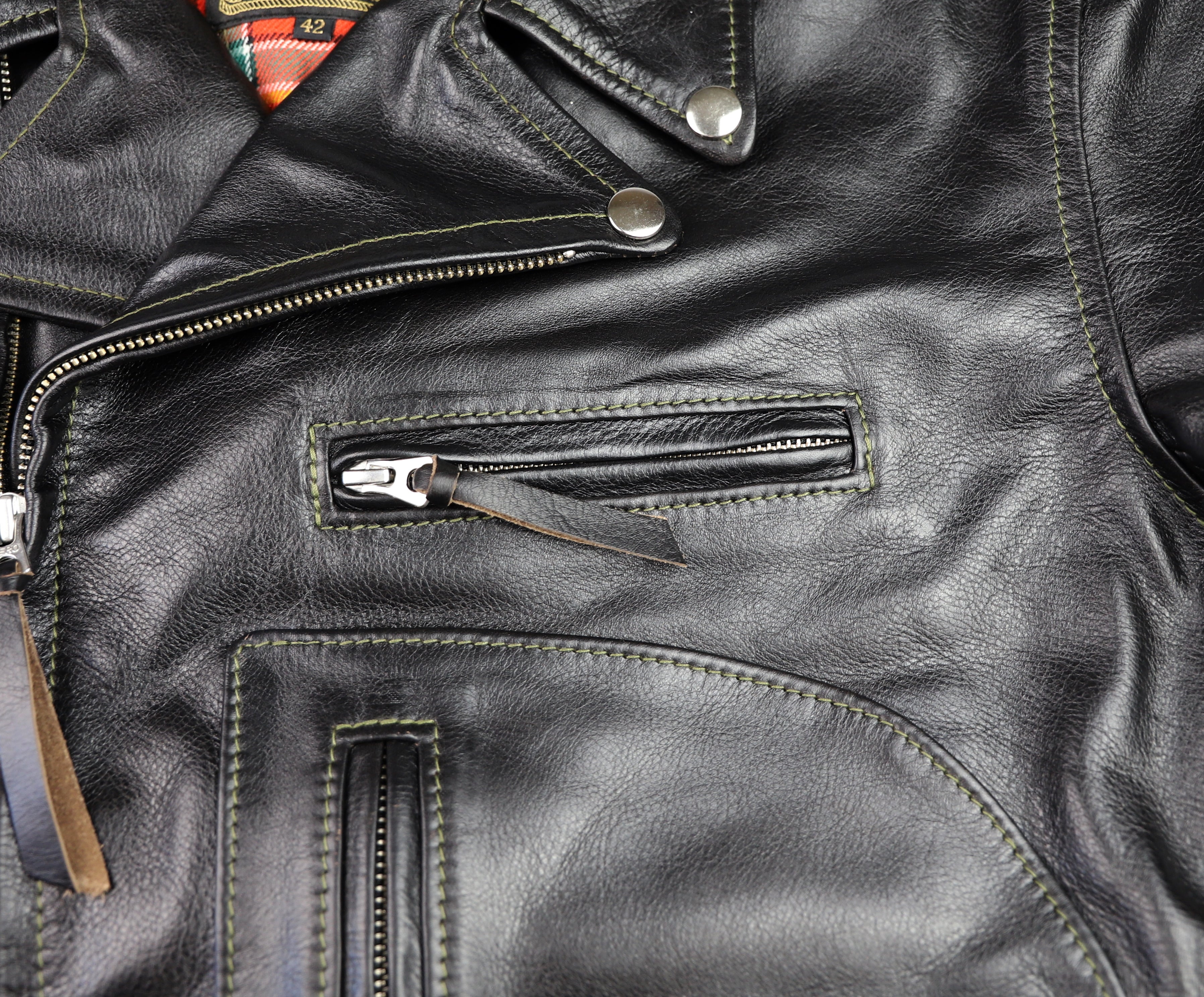 Aero D-Pocket Ridley, size 42, Blackened Brown Vicenza Horsehide