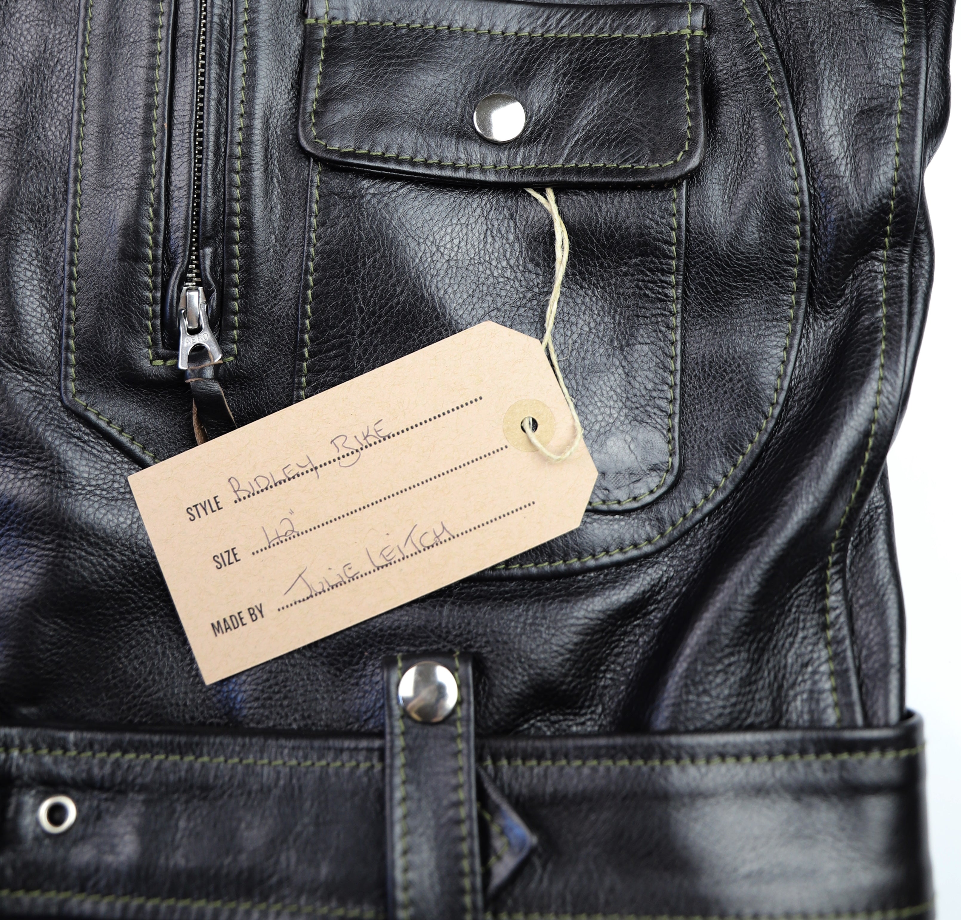 Aero D-Pocket Ridley, size 42, Blackened Brown Vicenza Horsehide