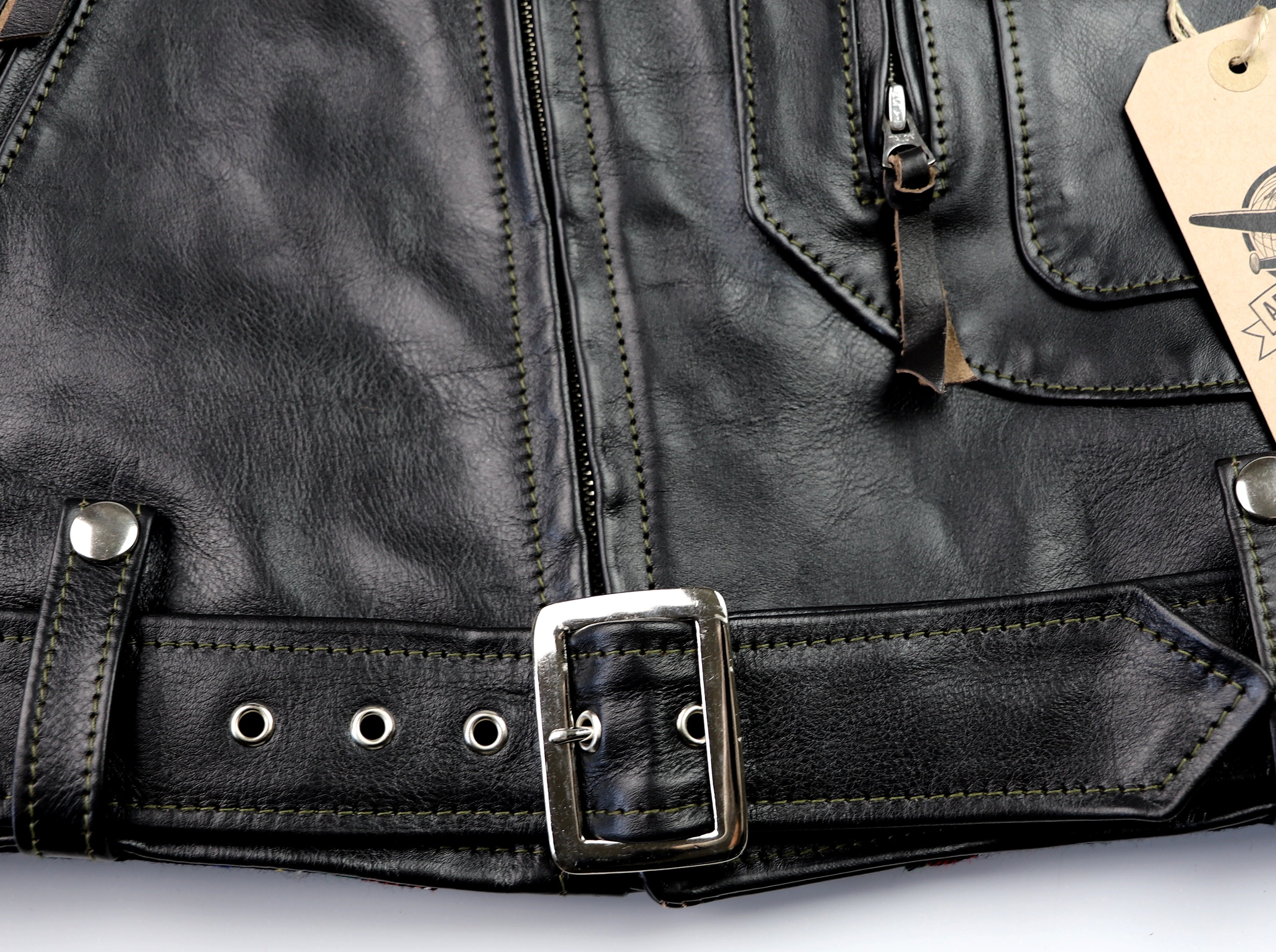 Aero D-Pocket Ridley, size 42, Blackened Brown Vicenza Horsehide