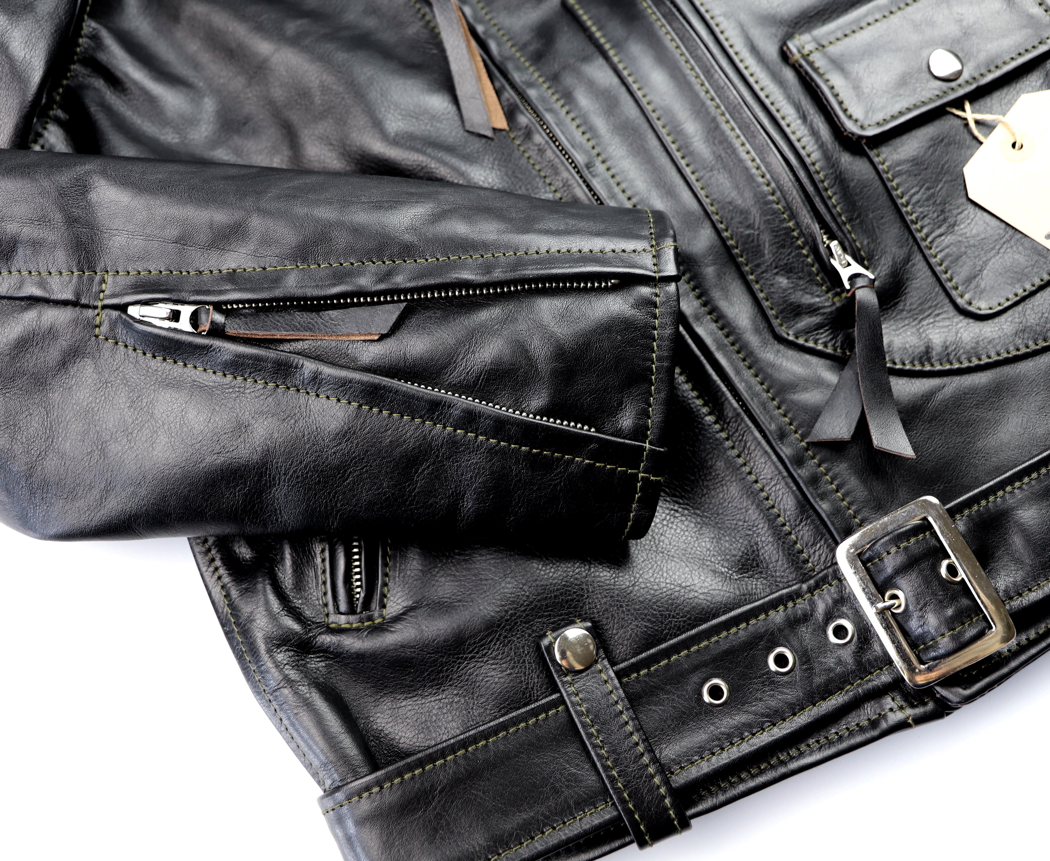 Aero D-Pocket Ridley, size 38, Blackened Brown Vicenza Horsehide