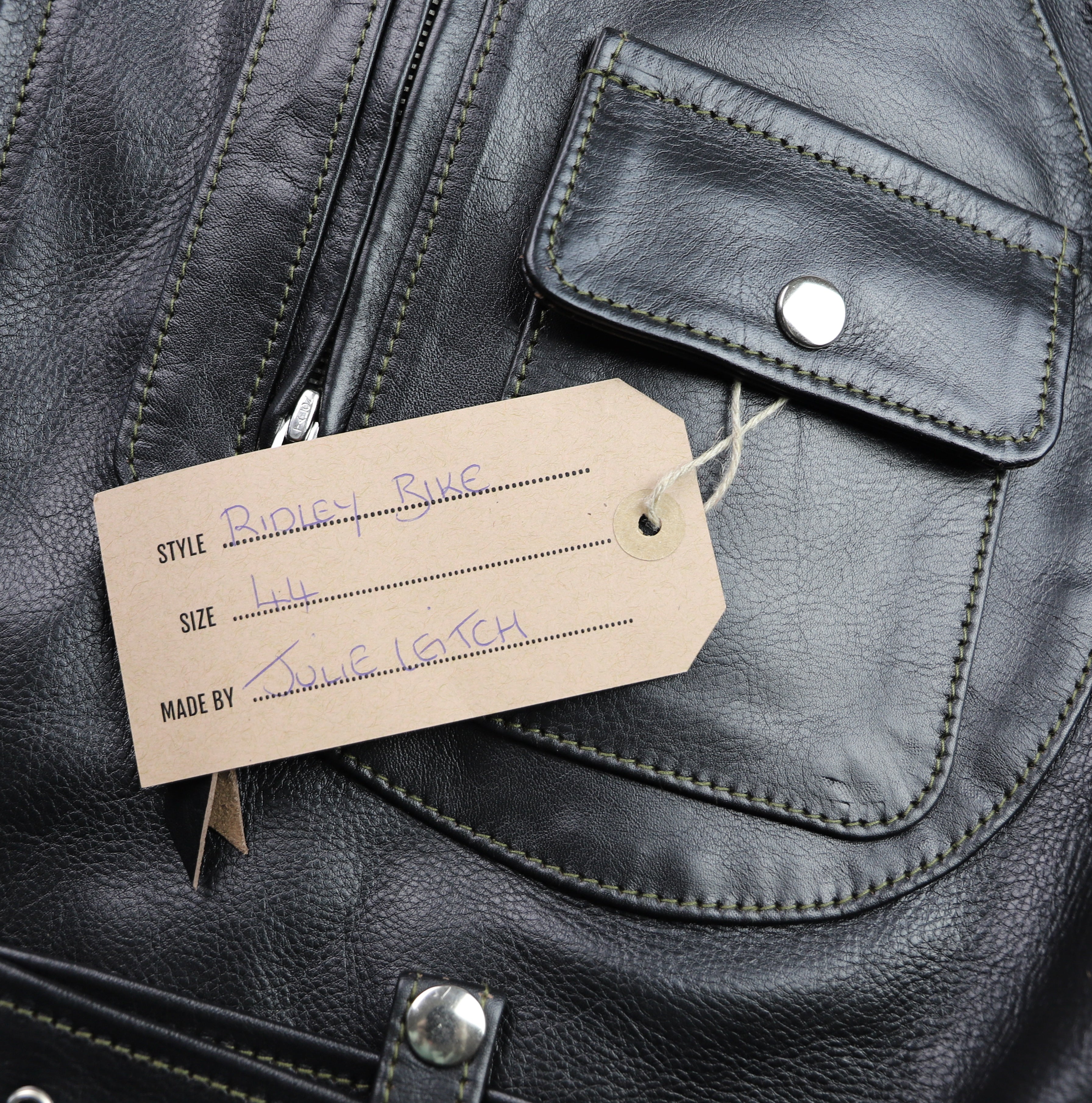 Aero D-Pocket Ridley, size 44, Blackened Brown Vicenza Horsehide