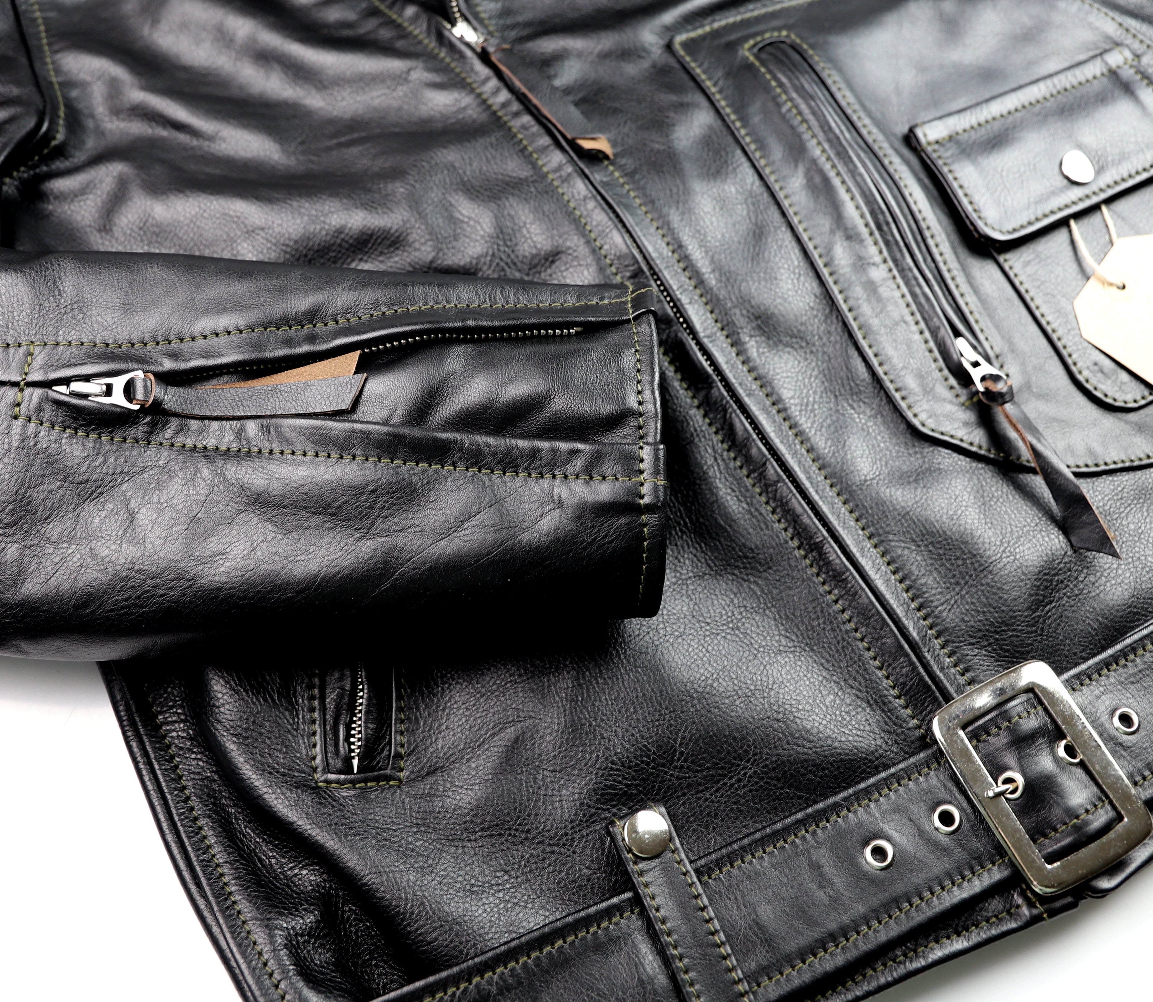 Aero D-Pocket Ridley, size 44, Blackened Brown Vicenza Horsehide