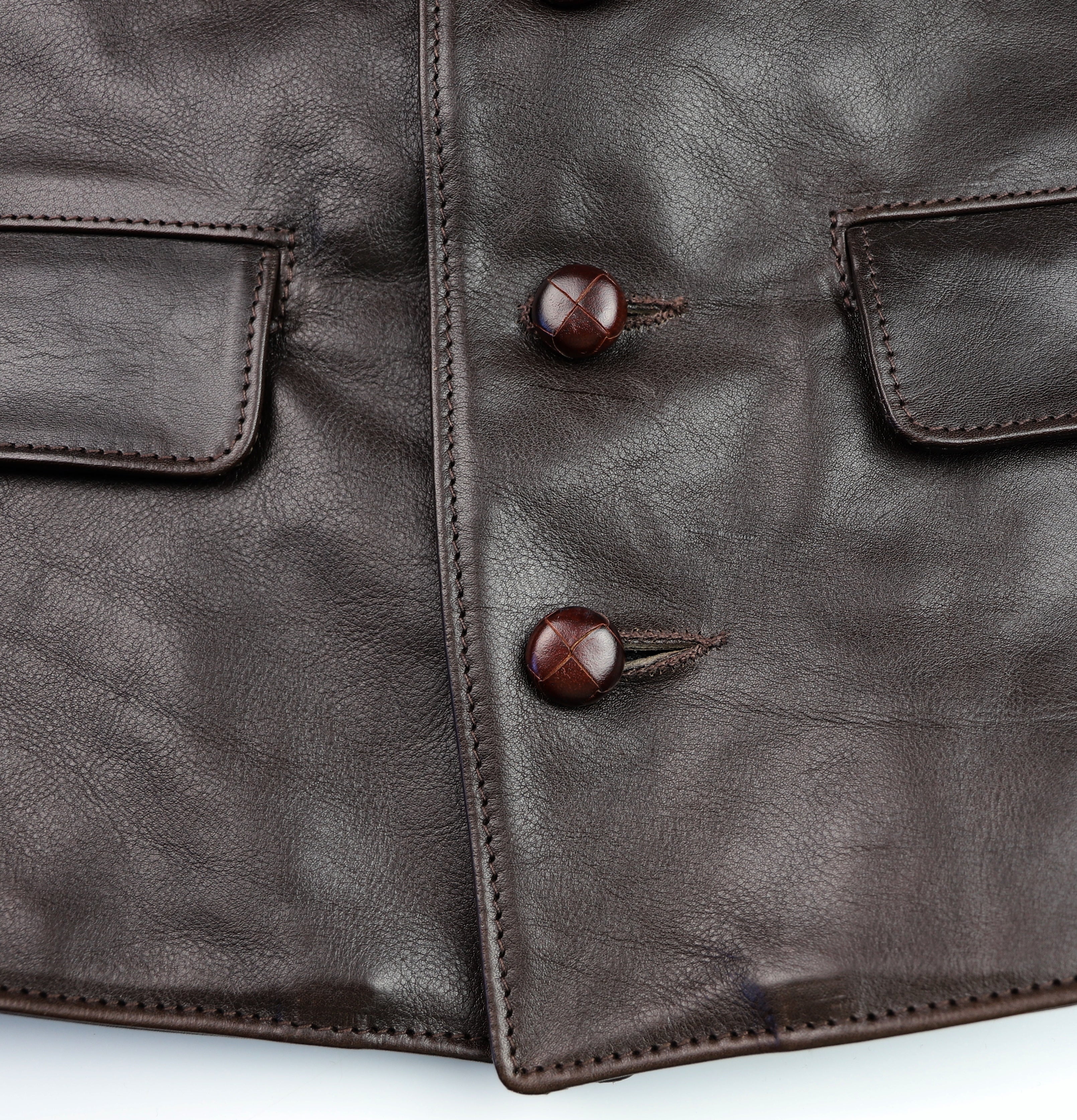 Aero Shackleton, size 42, Dark Seal Vicenza Horsehide