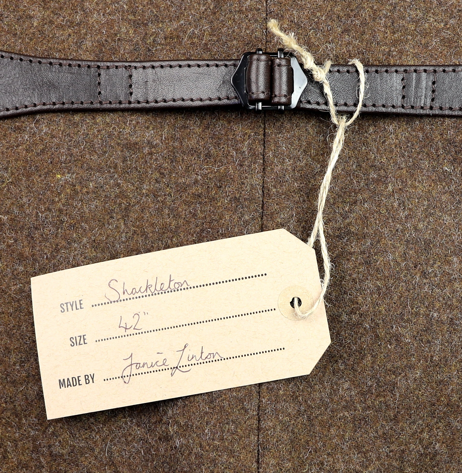 Aero Shackleton, size 42, Dark Seal Vicenza Horsehide