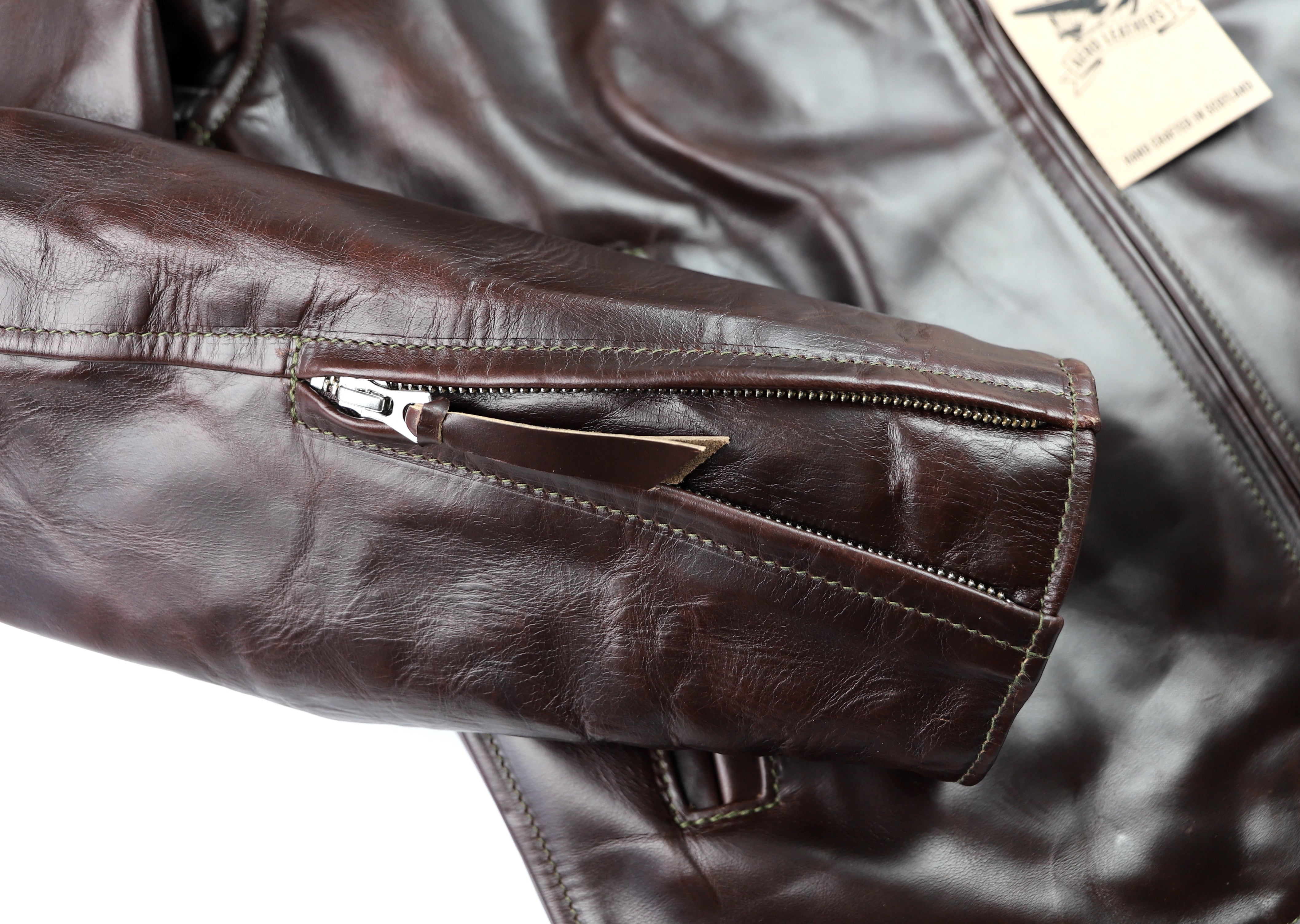 Aero Sheene, size 42, Brown CXL Horsehide