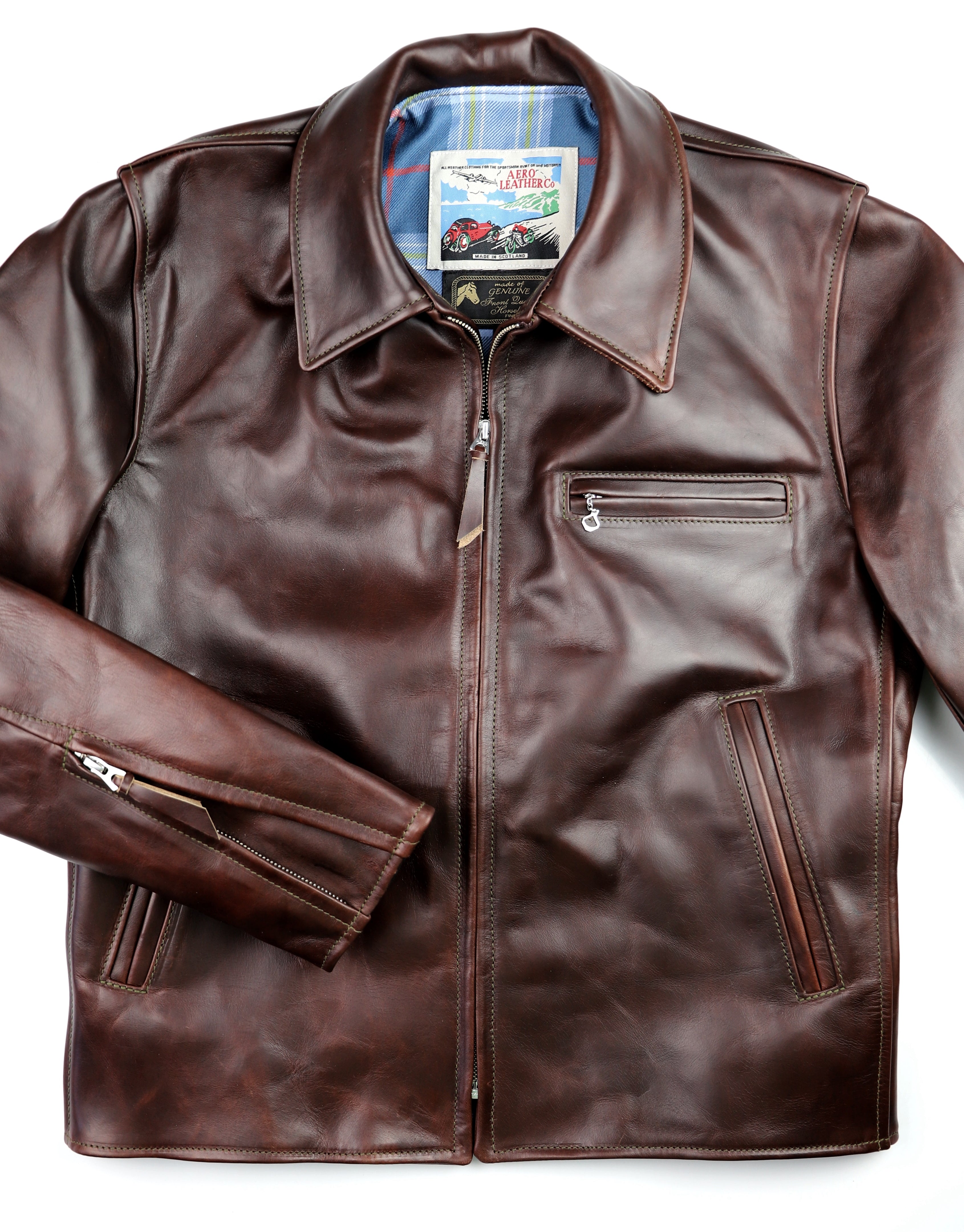 Aero Sheene, size 40, Brown CXL Horsehide