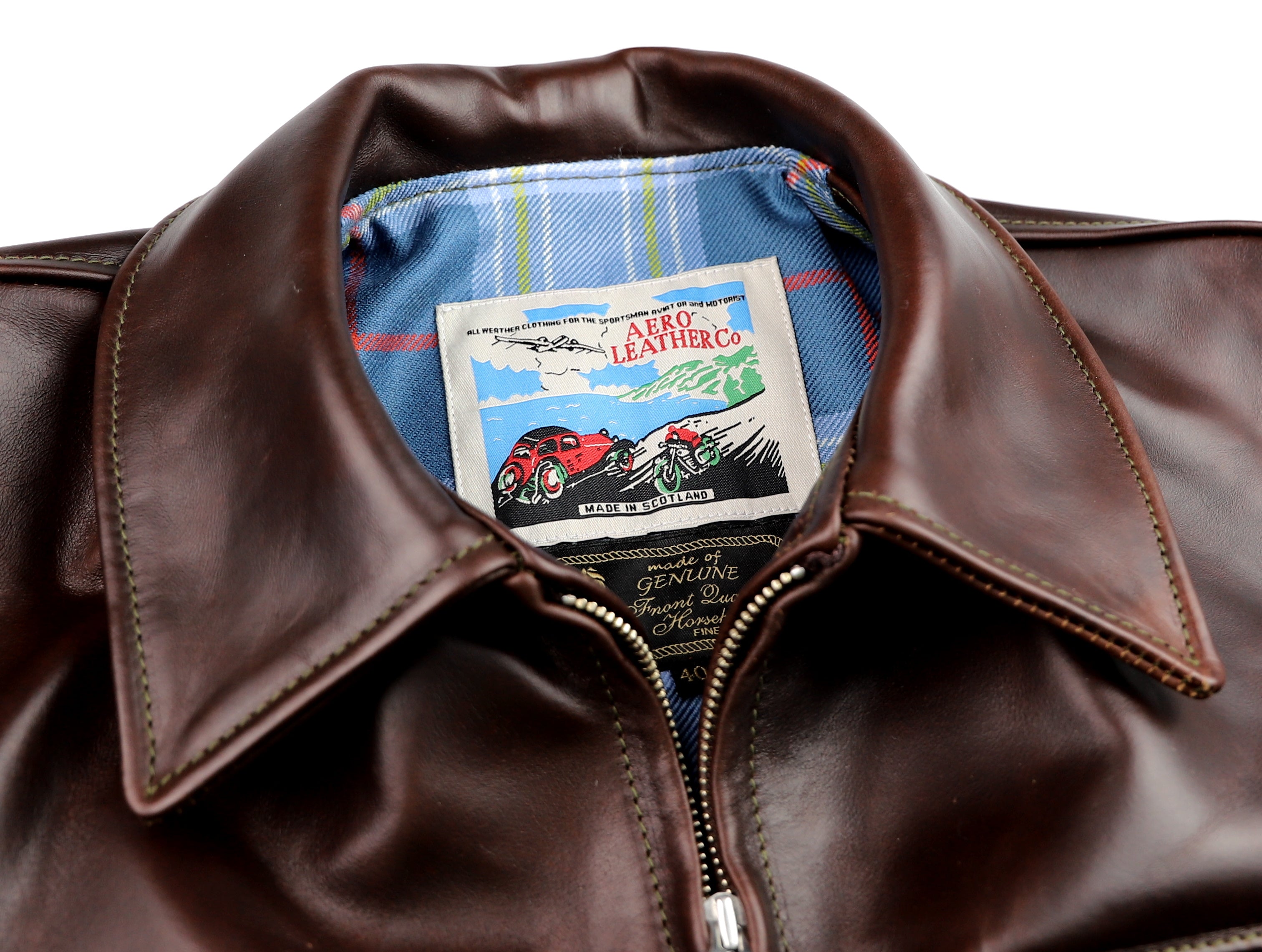 Aero Sheene, size 40, Brown CXL Horsehide