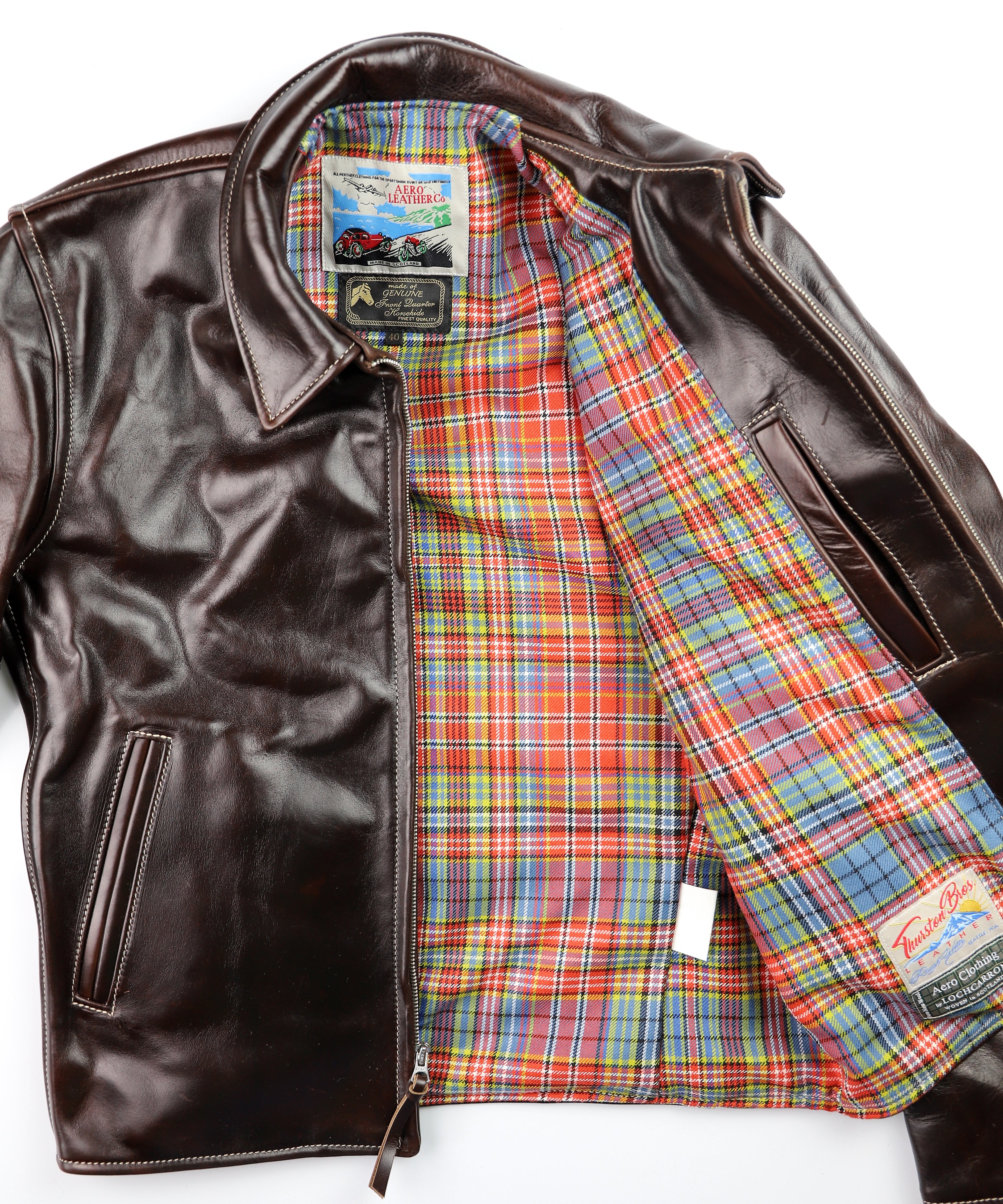 Aero Sheene, size 40, Brown CXL Horsehide
