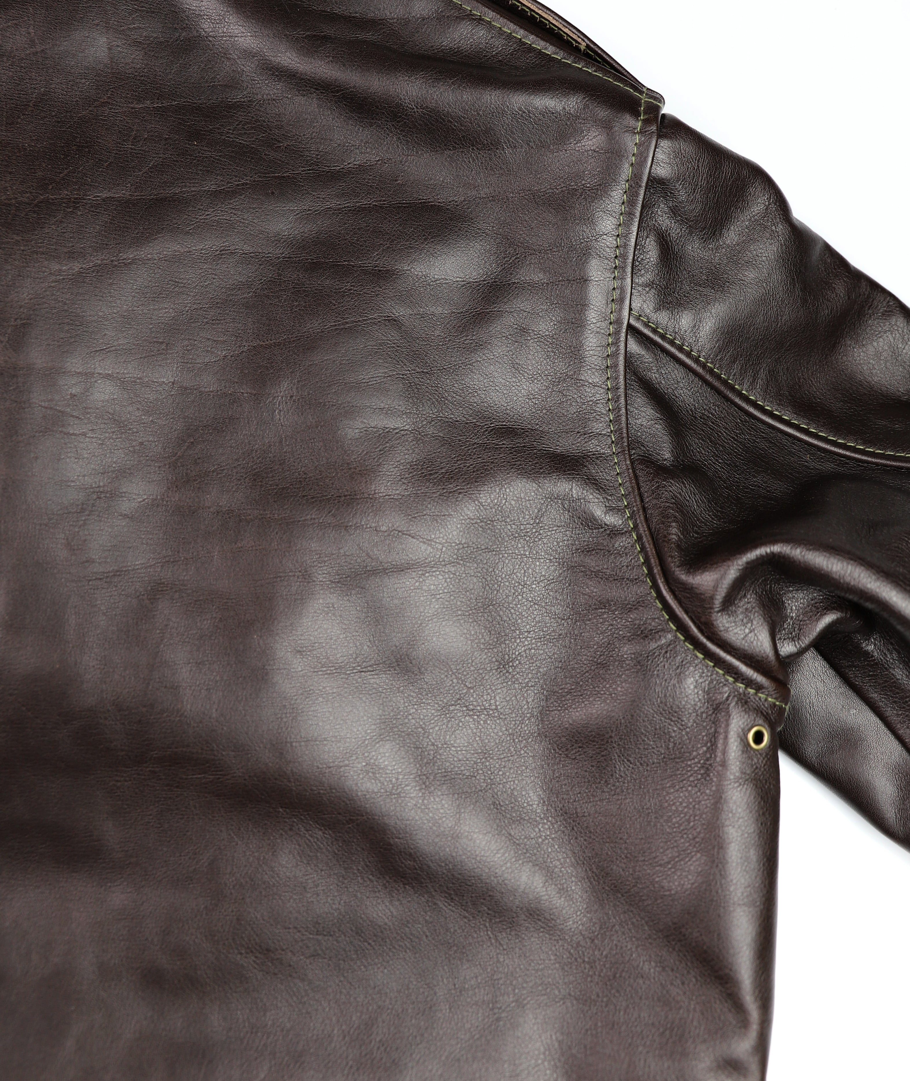 Aero A-2 Military Flight Jacket, size 38, Dark Seal Vicenza Horsehide