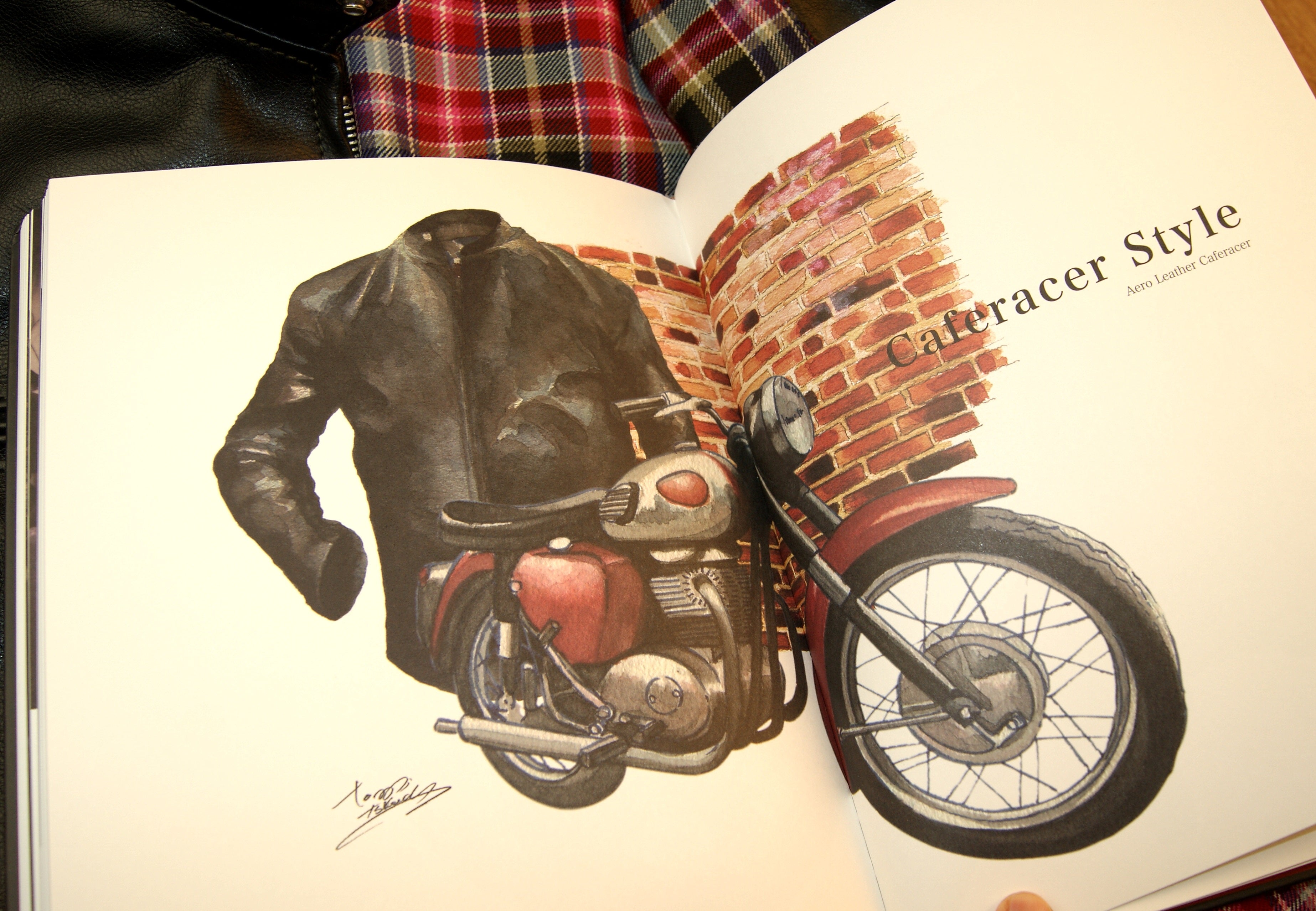 Aero Leather Bible Love Art Book