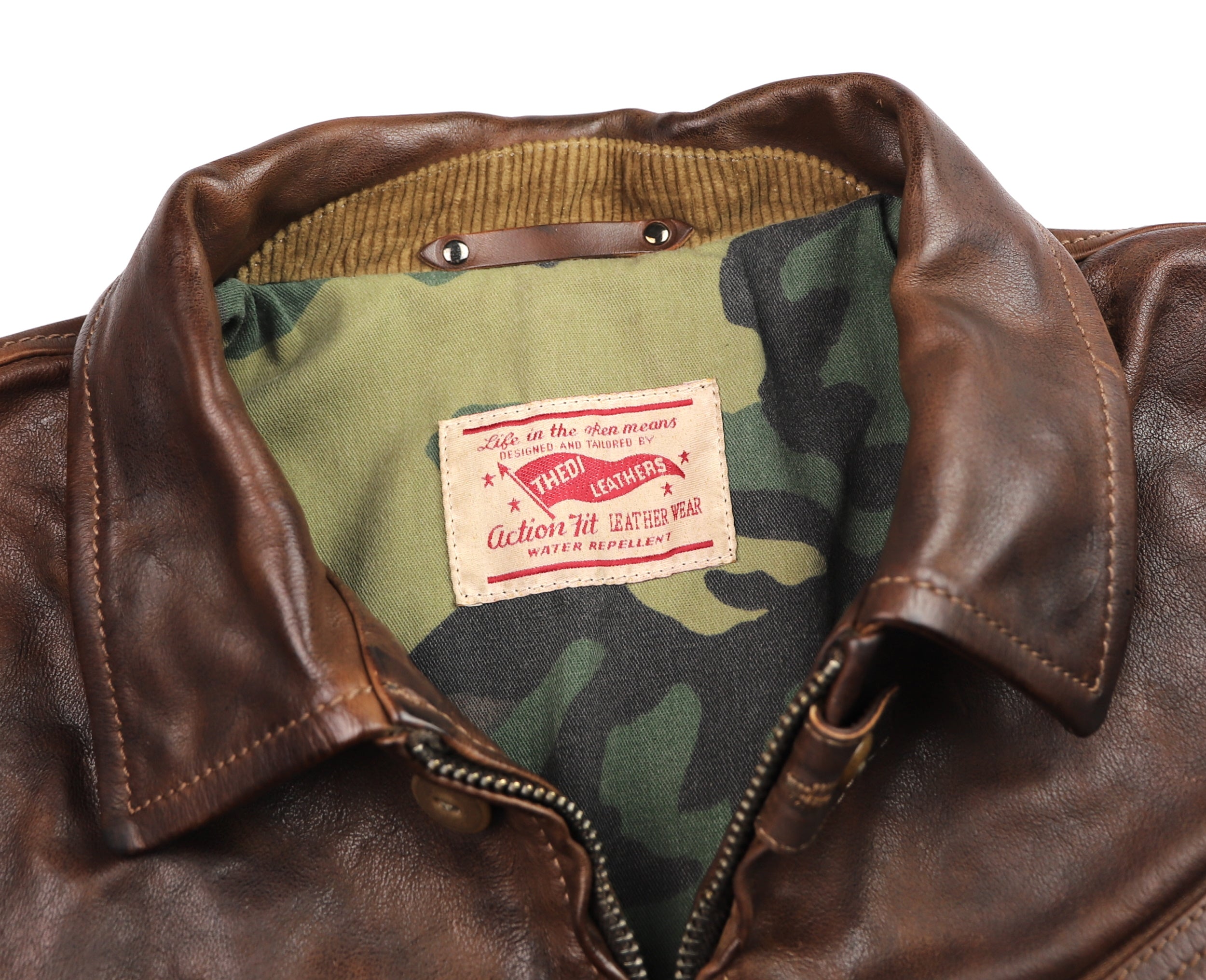 Thedi Aegean Half Belt, size XL, Hand-Dyed Cocoa Buffalo