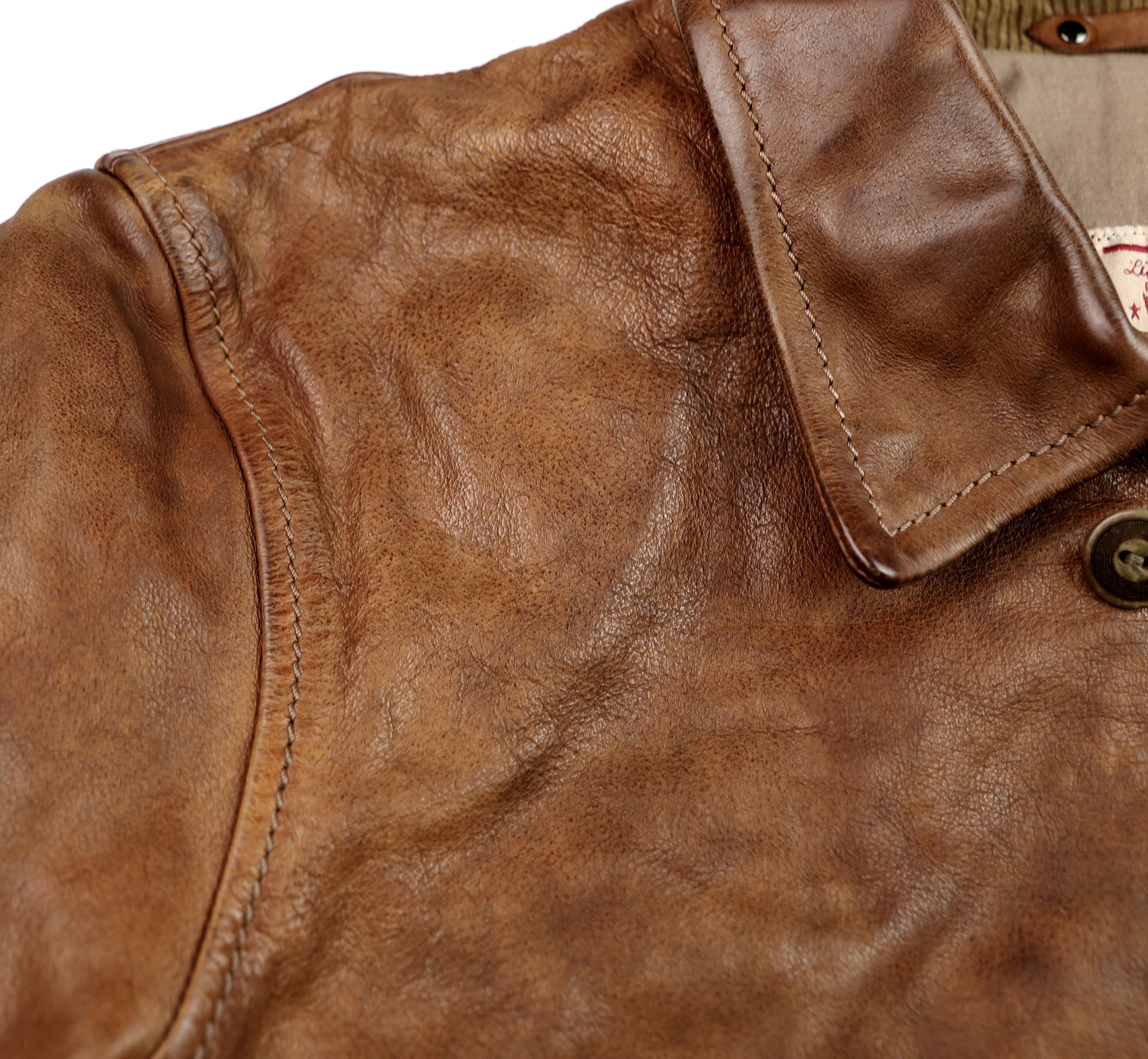 Thedi Aegean Half Belt, size XXL, Light Brown Buffalo