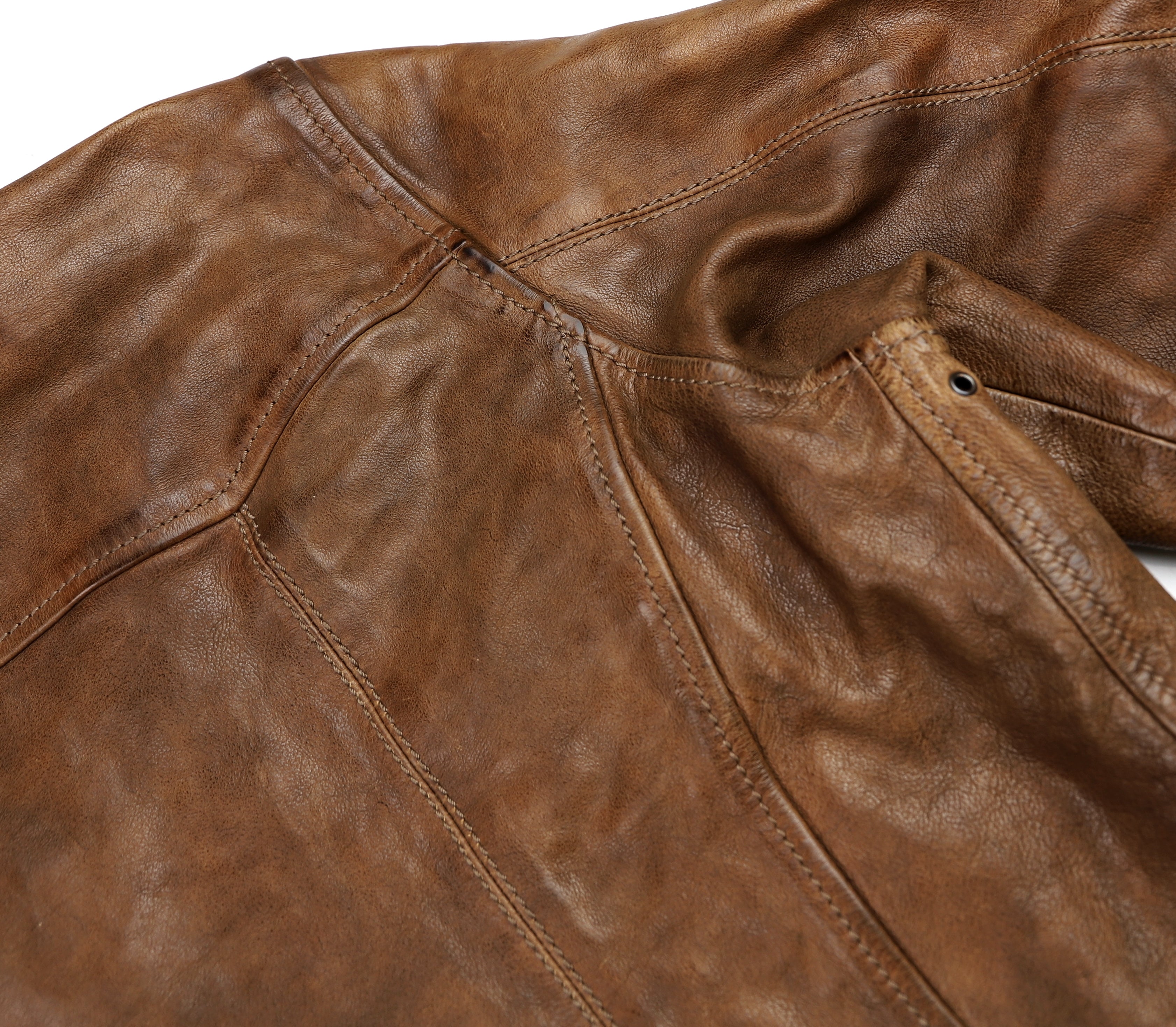 Thedi Aegean Half Belt, size XL, Light Brown Buffalo