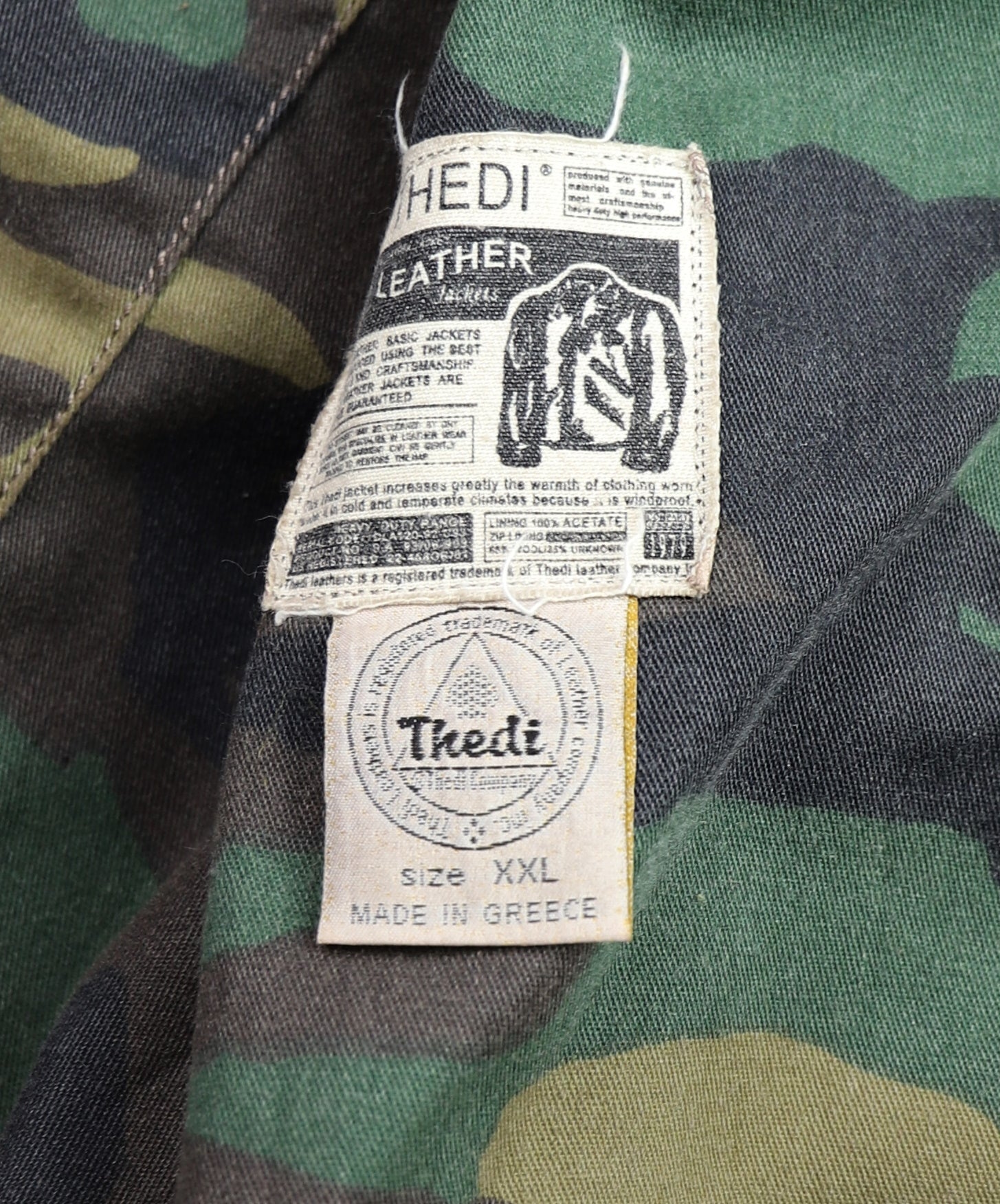 Thedi Atlas Deluxe Half Belt, size XXL, Hand Dyed Cocoa Buffalo