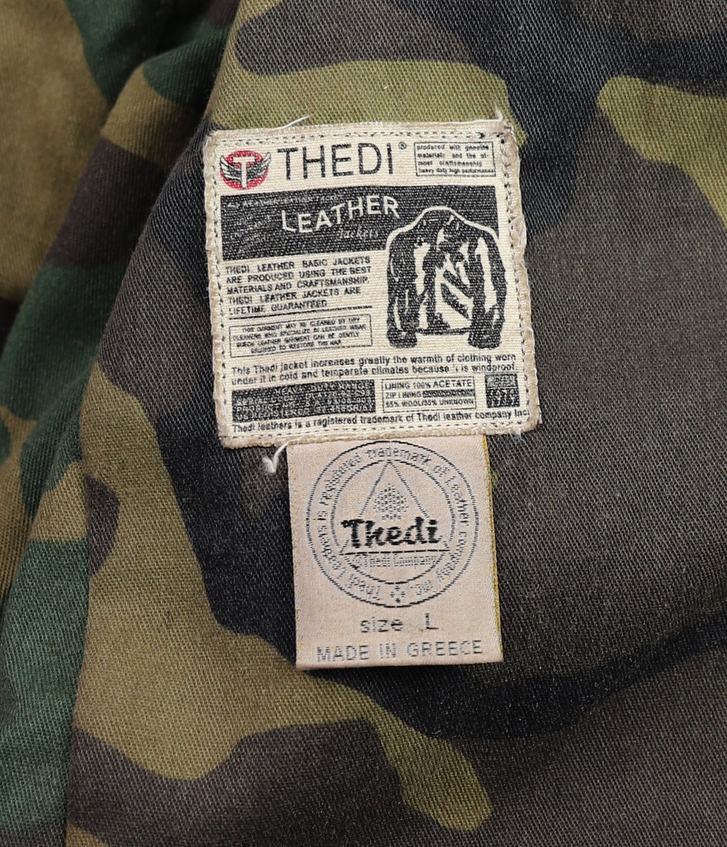 Thedi Atlas Deluxe Half Belt, size Large, Hand Dyed Cocoa Buffalo