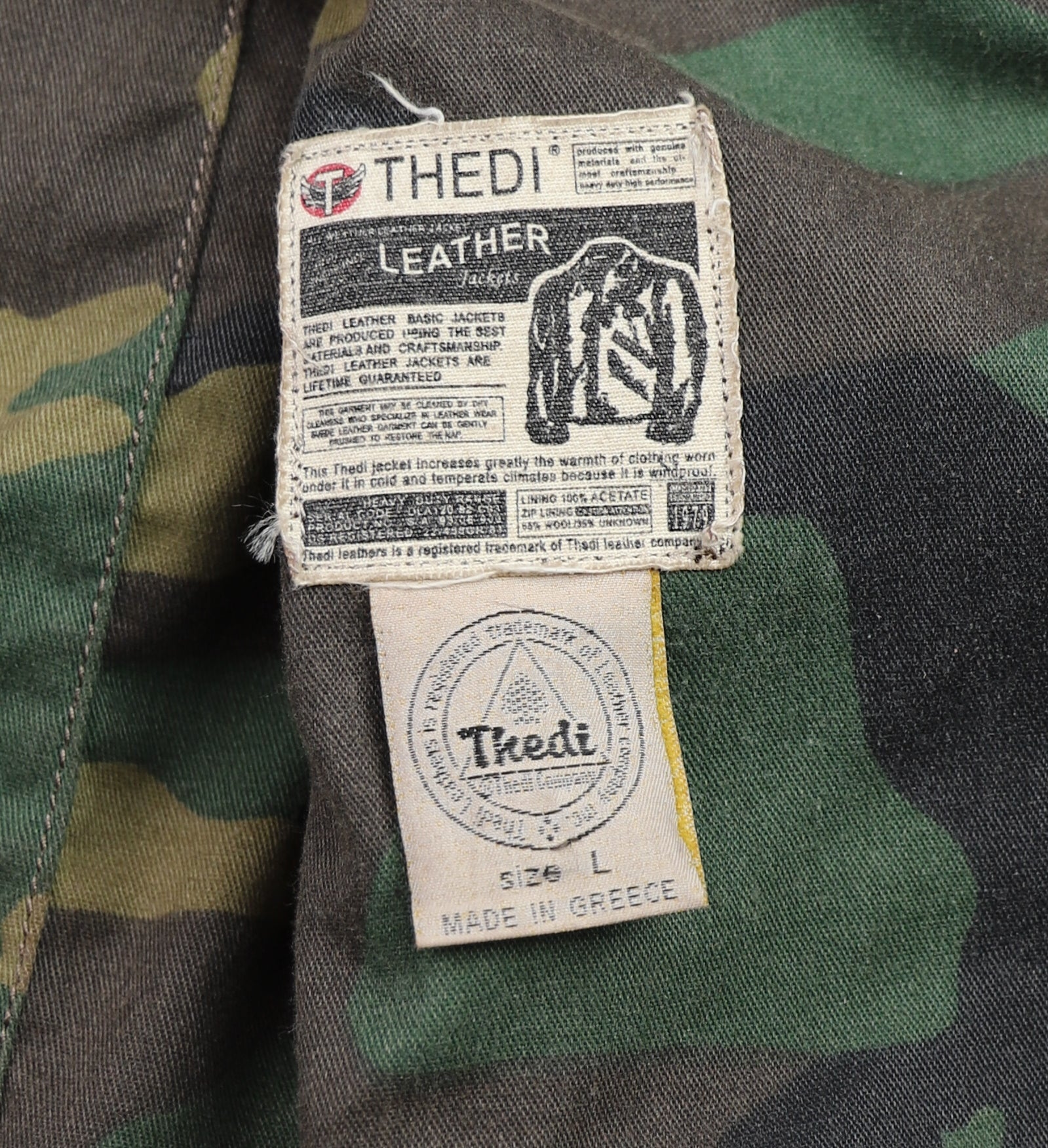 Thedi Atlas Deluxe Half Belt, size Large, Hand Dyed Cocoa Buffalo