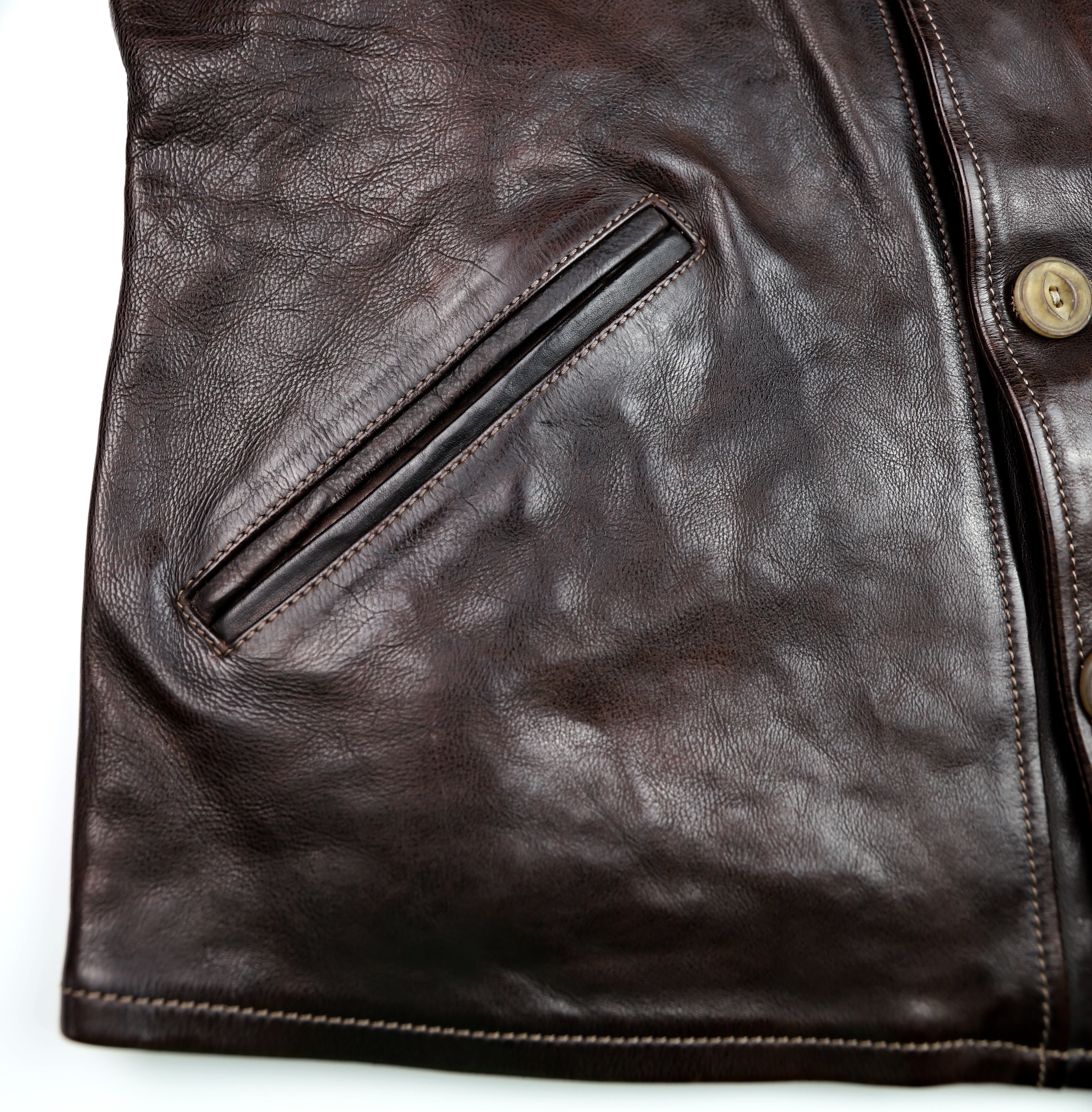 Thedi Hektor Half Belt, size XL, Brown Canneto Cowhide