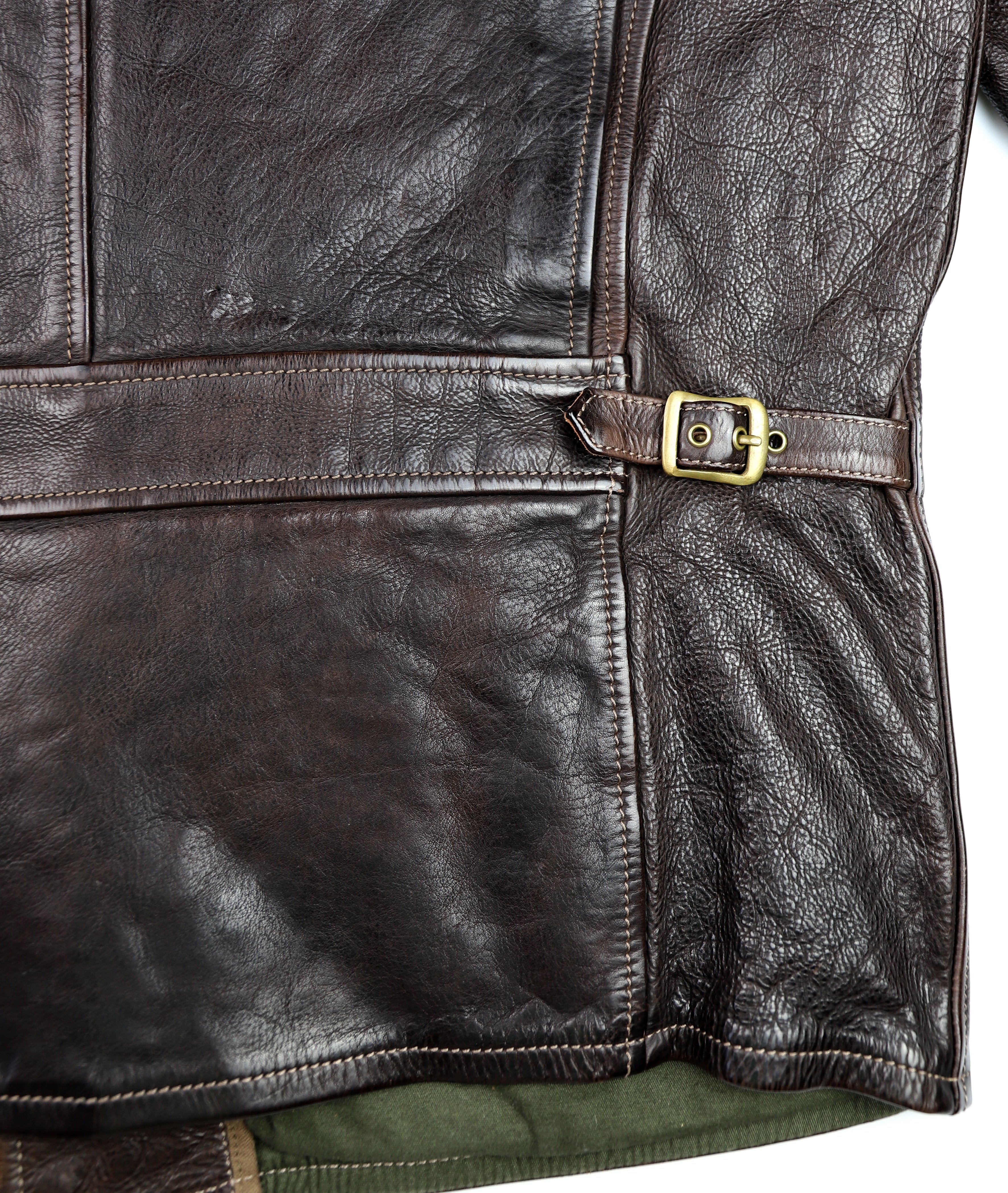Thedi Hektor Half Belt, size XL, Brown Canneto Cowhide