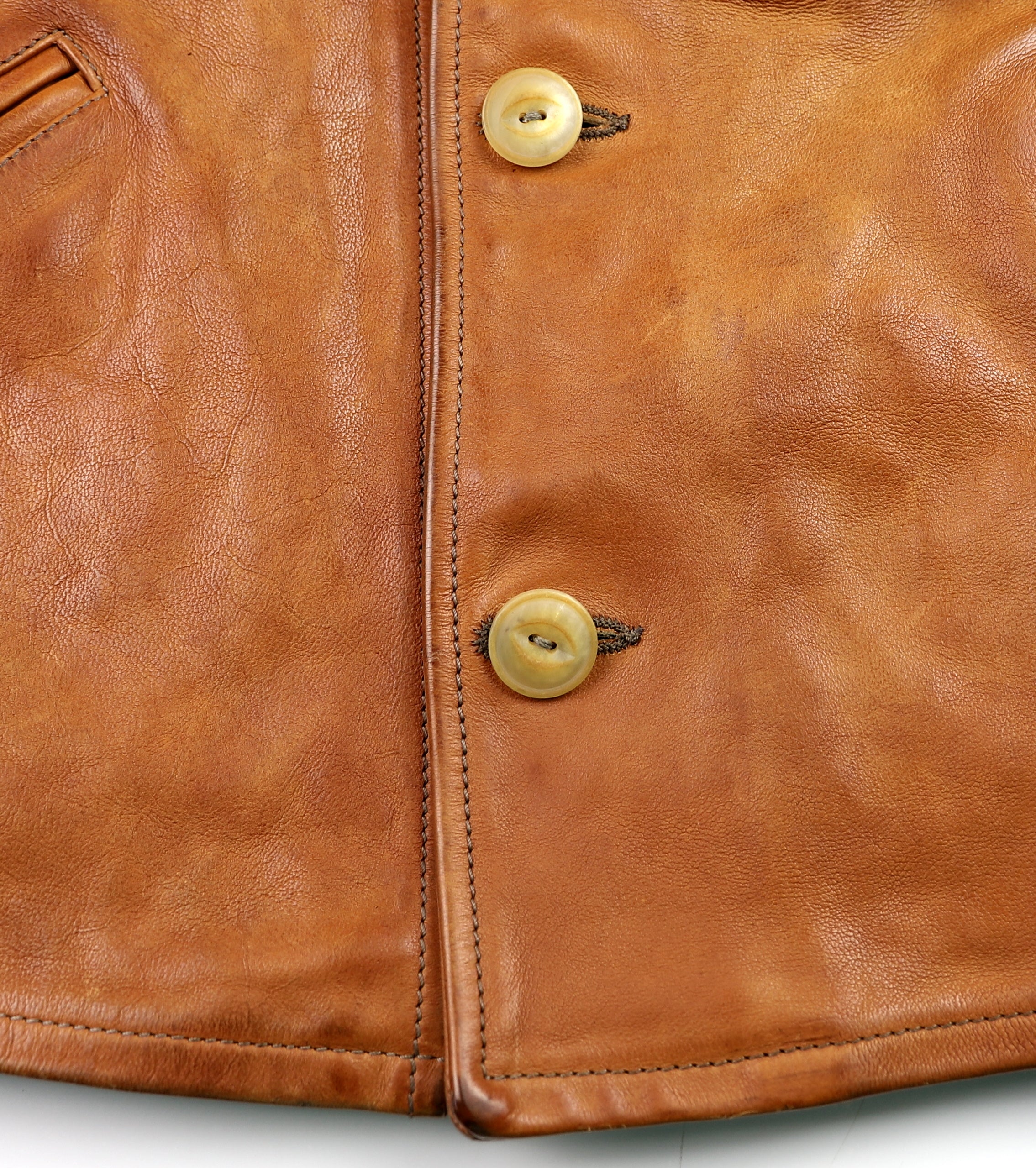 Thedi Hektor Half Belt, size XXL, Cognac Buffalo