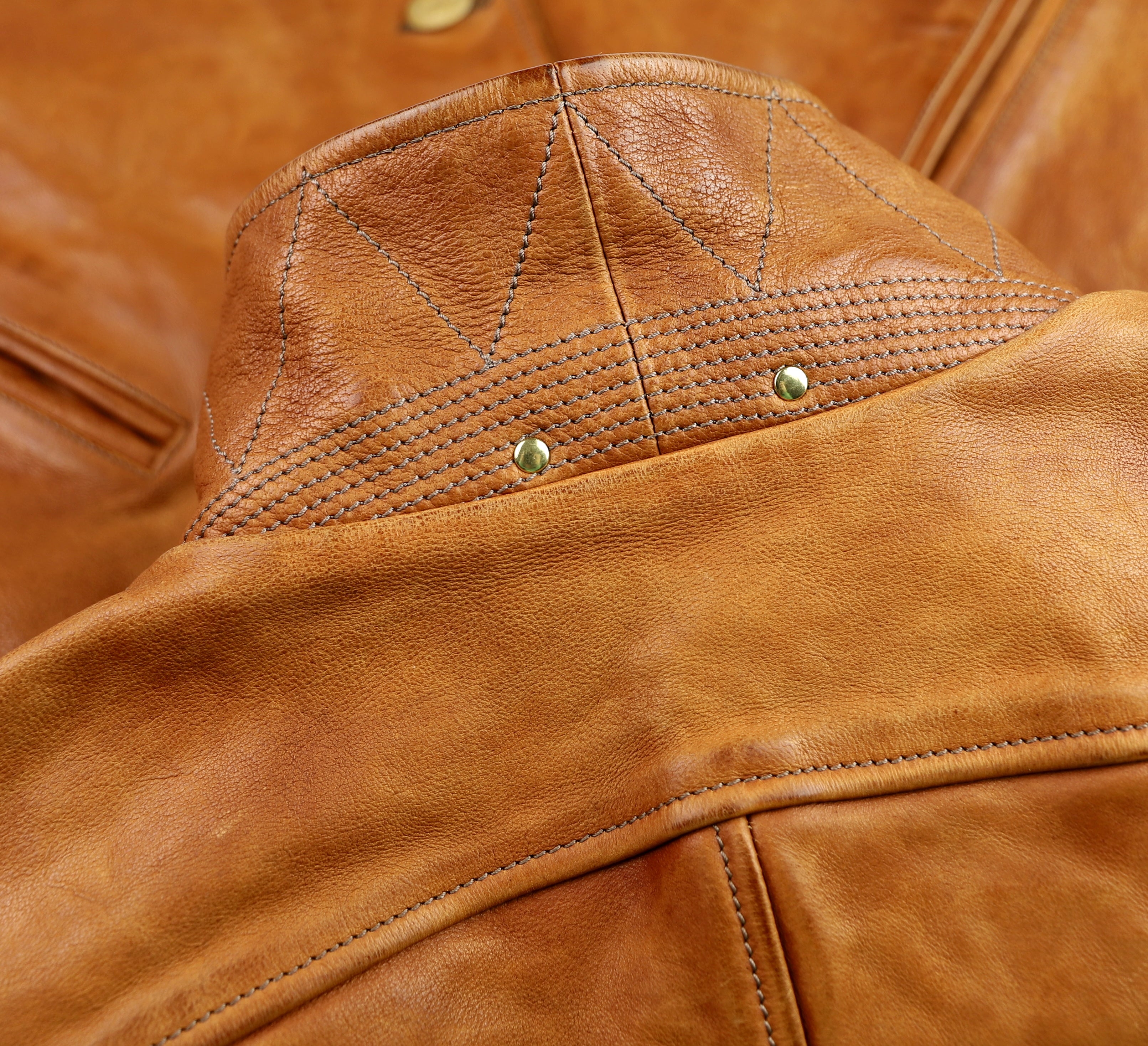 Thedi Hektor Half Belt, size XXL, Cognac Buffalo