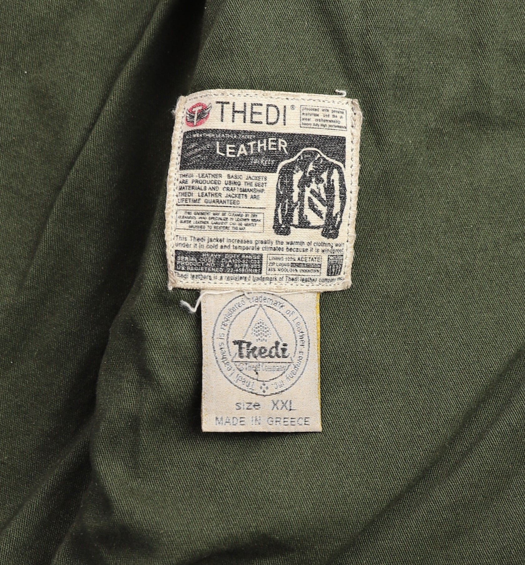 Thedi Hektor Half Belt, size XXL, Cognac Buffalo