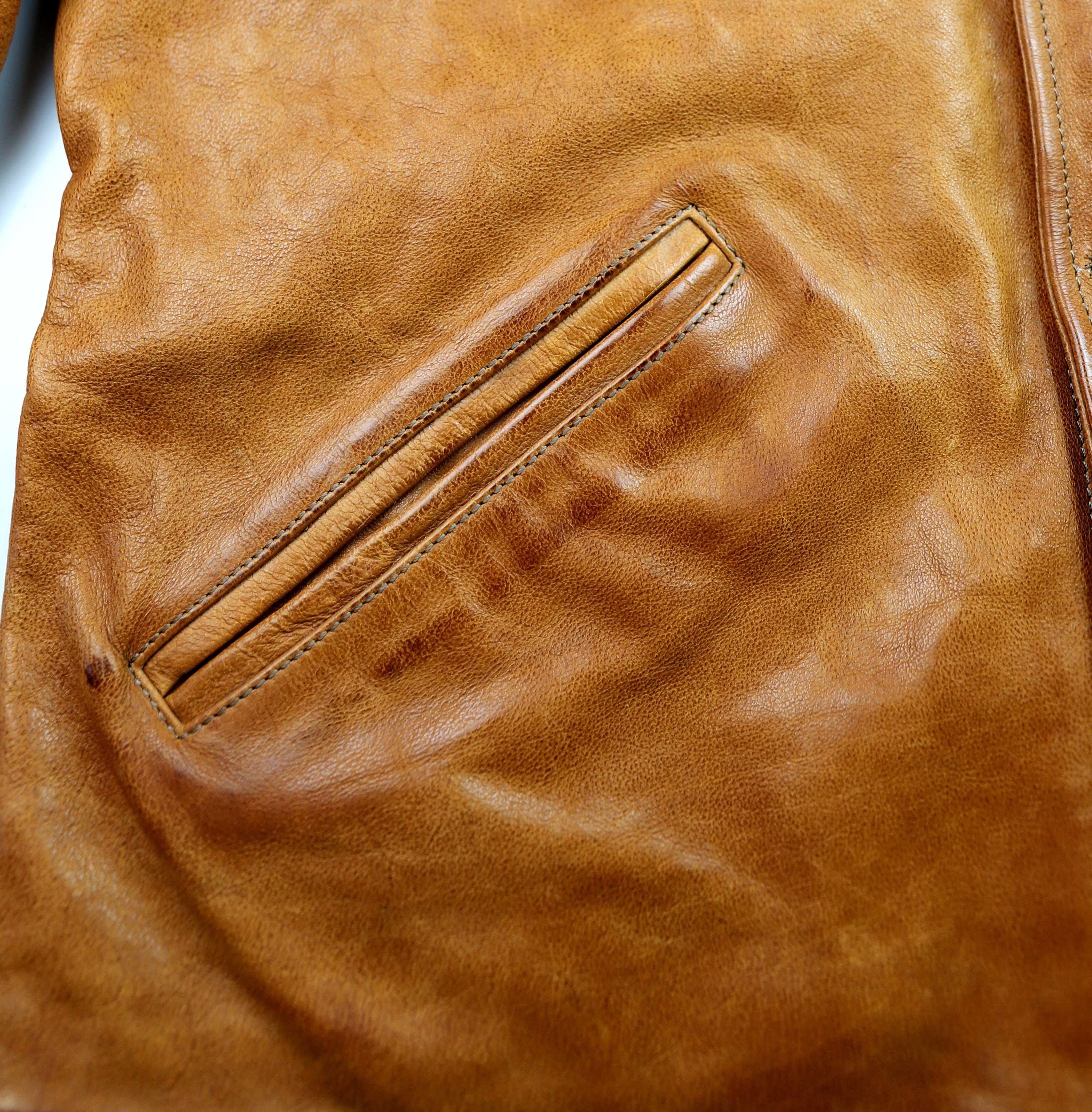 Thedi Hektor Half Belt, size XXL, Cognac Buffalo