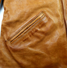 Thedi Hektor Half Belt, size XXL, Cognac Buffalo