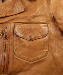 Thedi Hektor Half Belt, size XXL, Cognac Buffalo