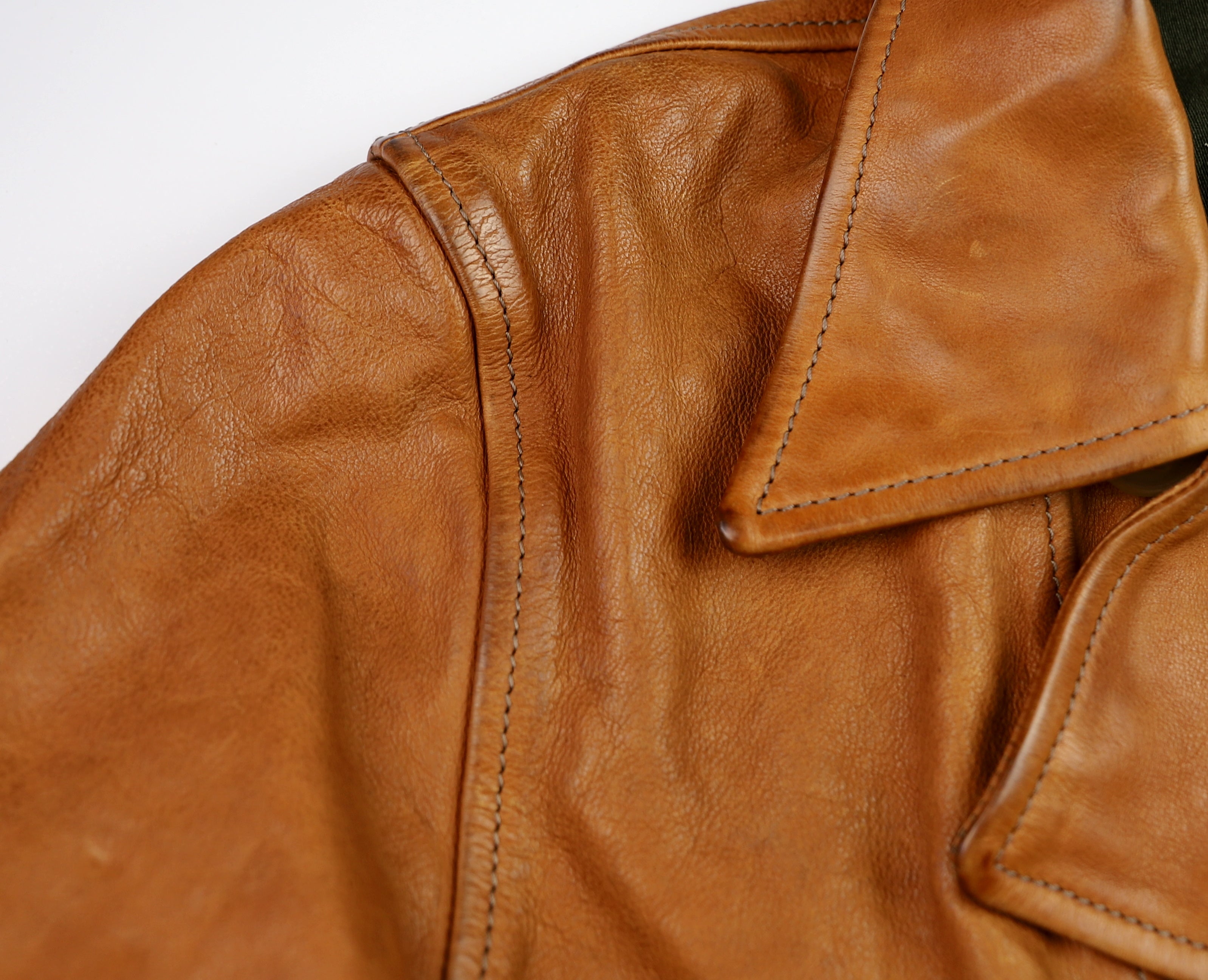 Thedi Hektor Half Belt, size Medium, Cognac Buffalo