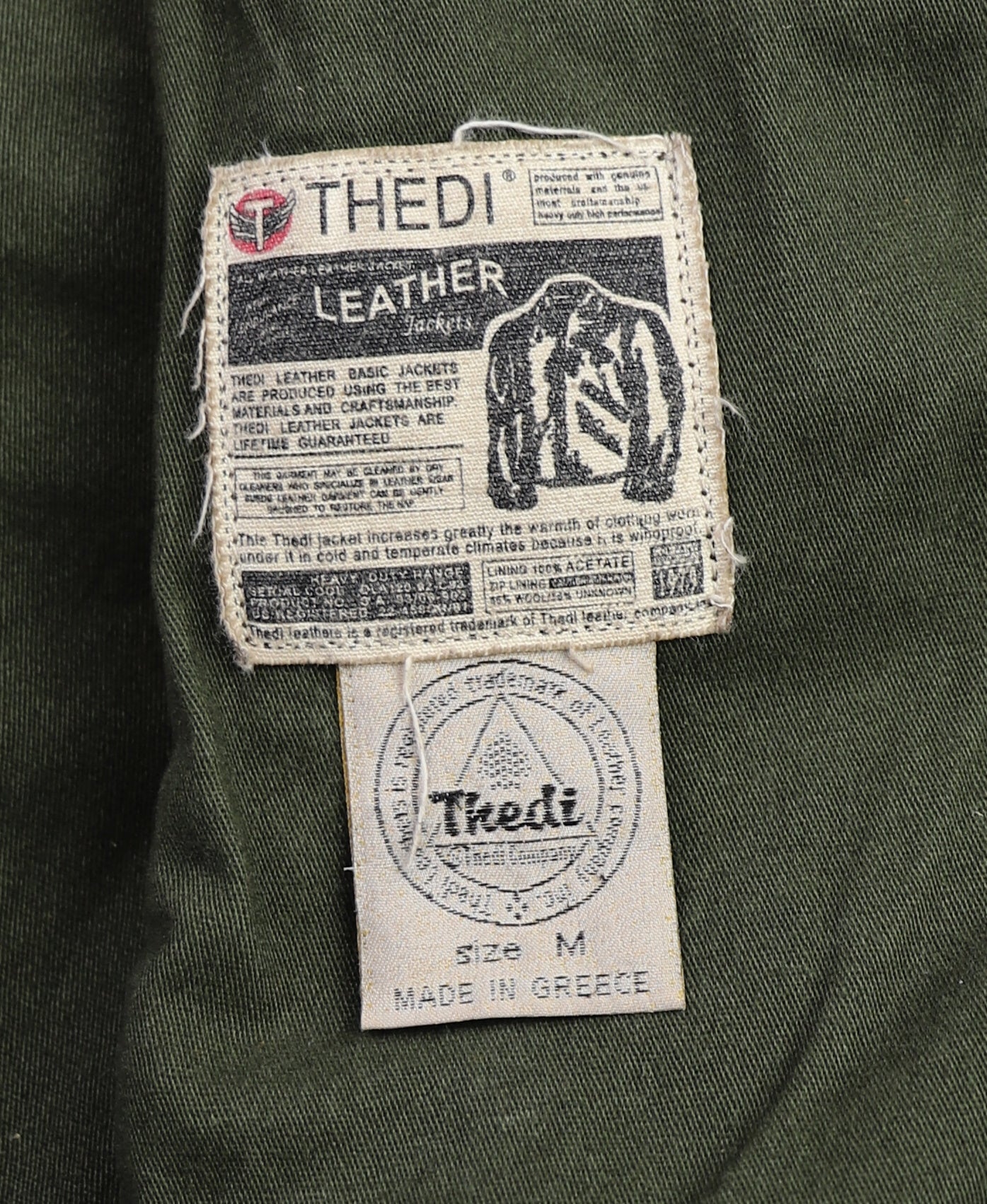 Thedi Hektor Half Belt, size Medium, Cognac Buffalo