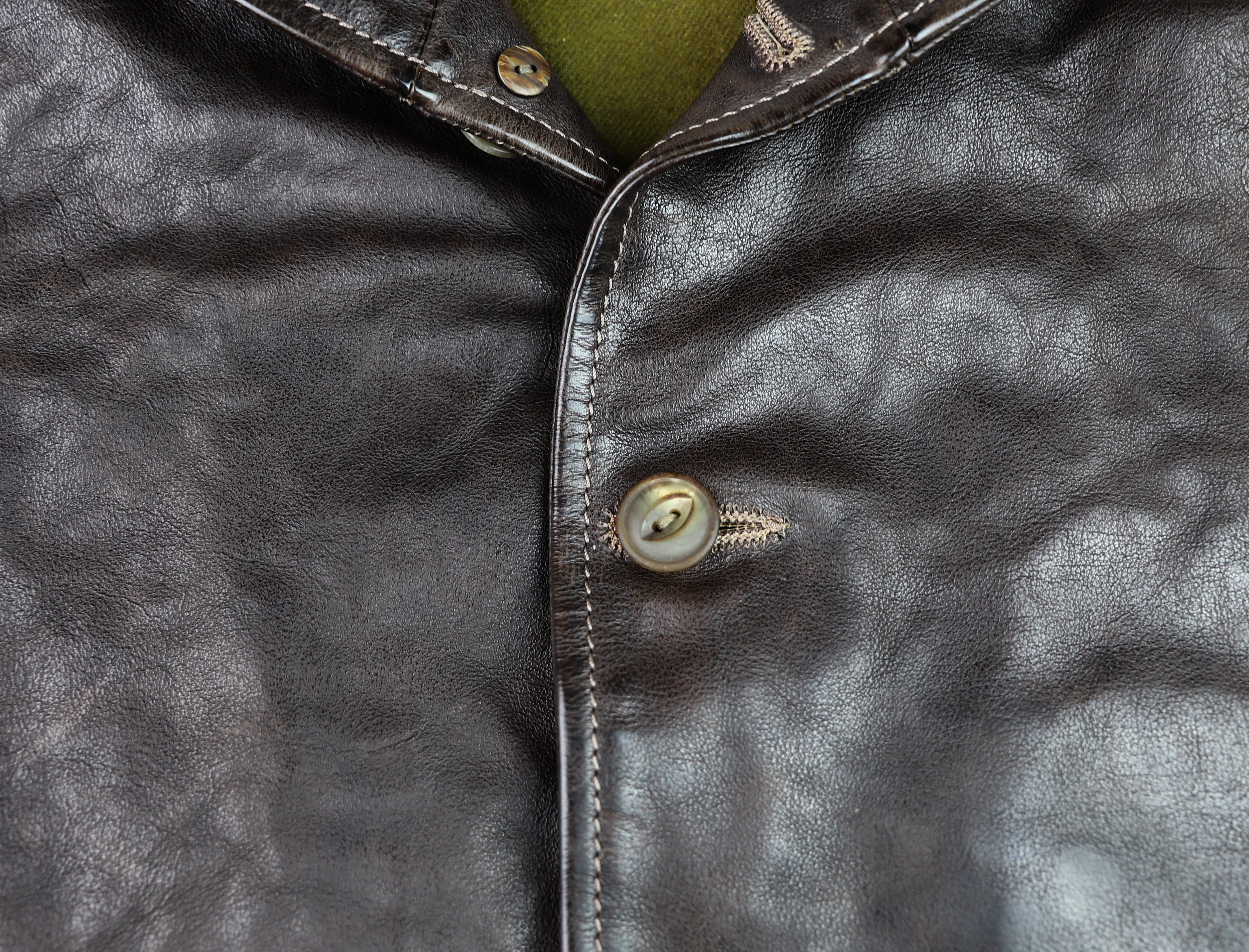 Thedi Markos Button-Up Shawl Collar Jacket, size 3XL, Espresso Buffalo