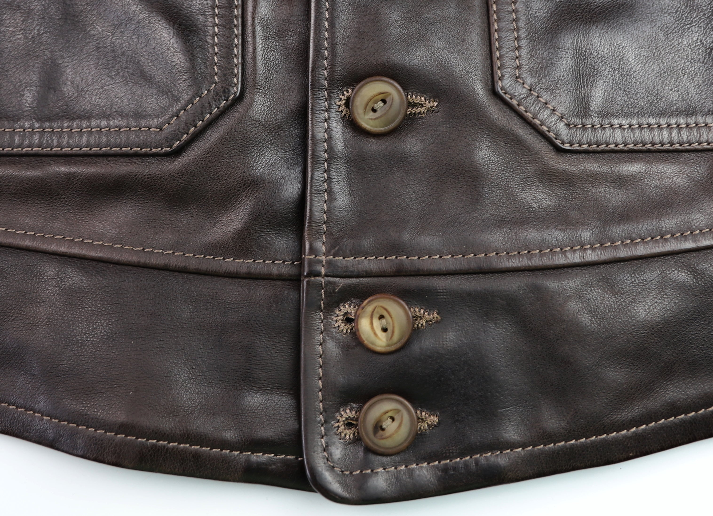 Thedi Markos Button-Up Shawl Collar Jacket, size XL, Espresso Buffalo