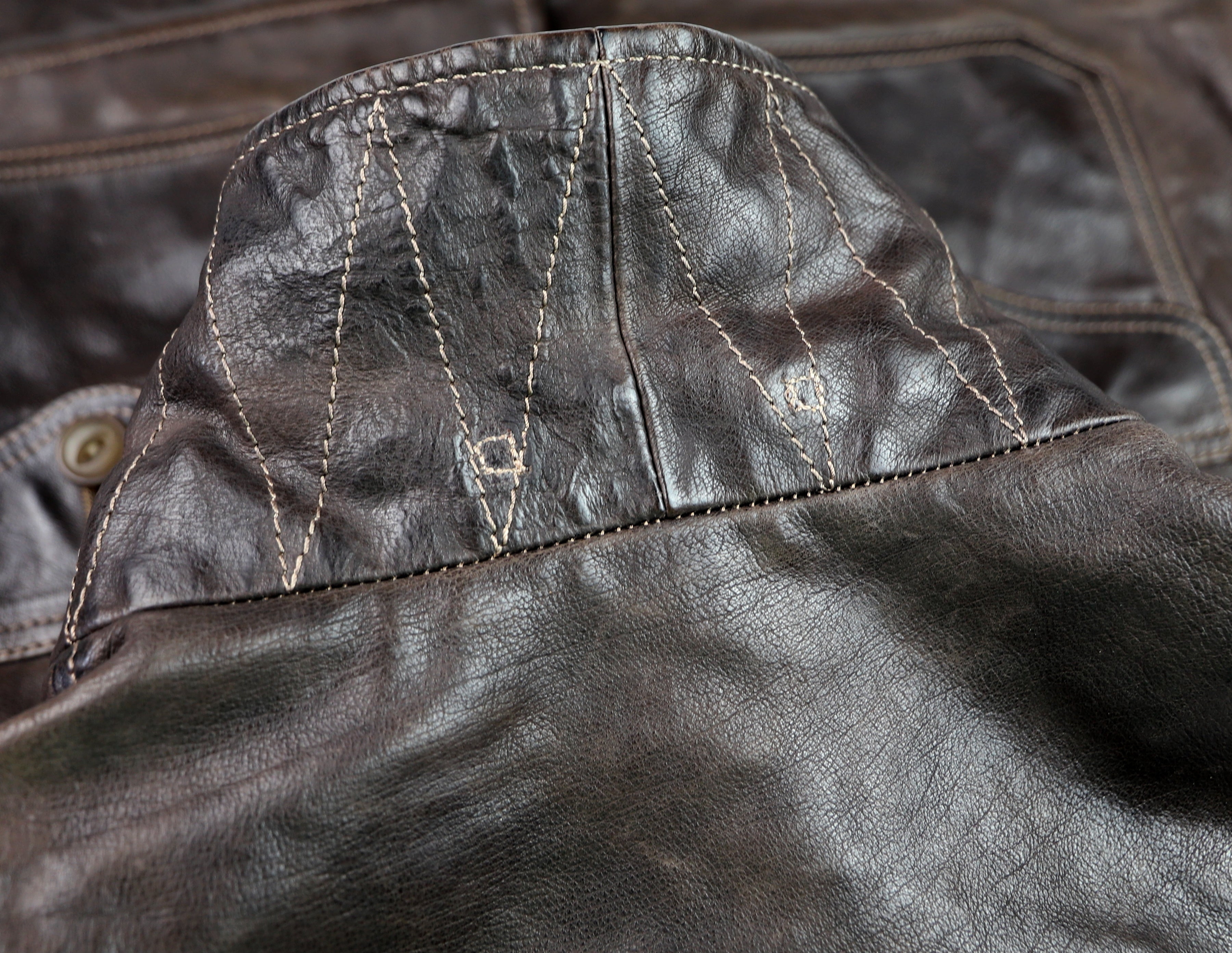 Thedi Markos Button-Up Shawl Collar Jacket, size XL, Espresso Buffalo