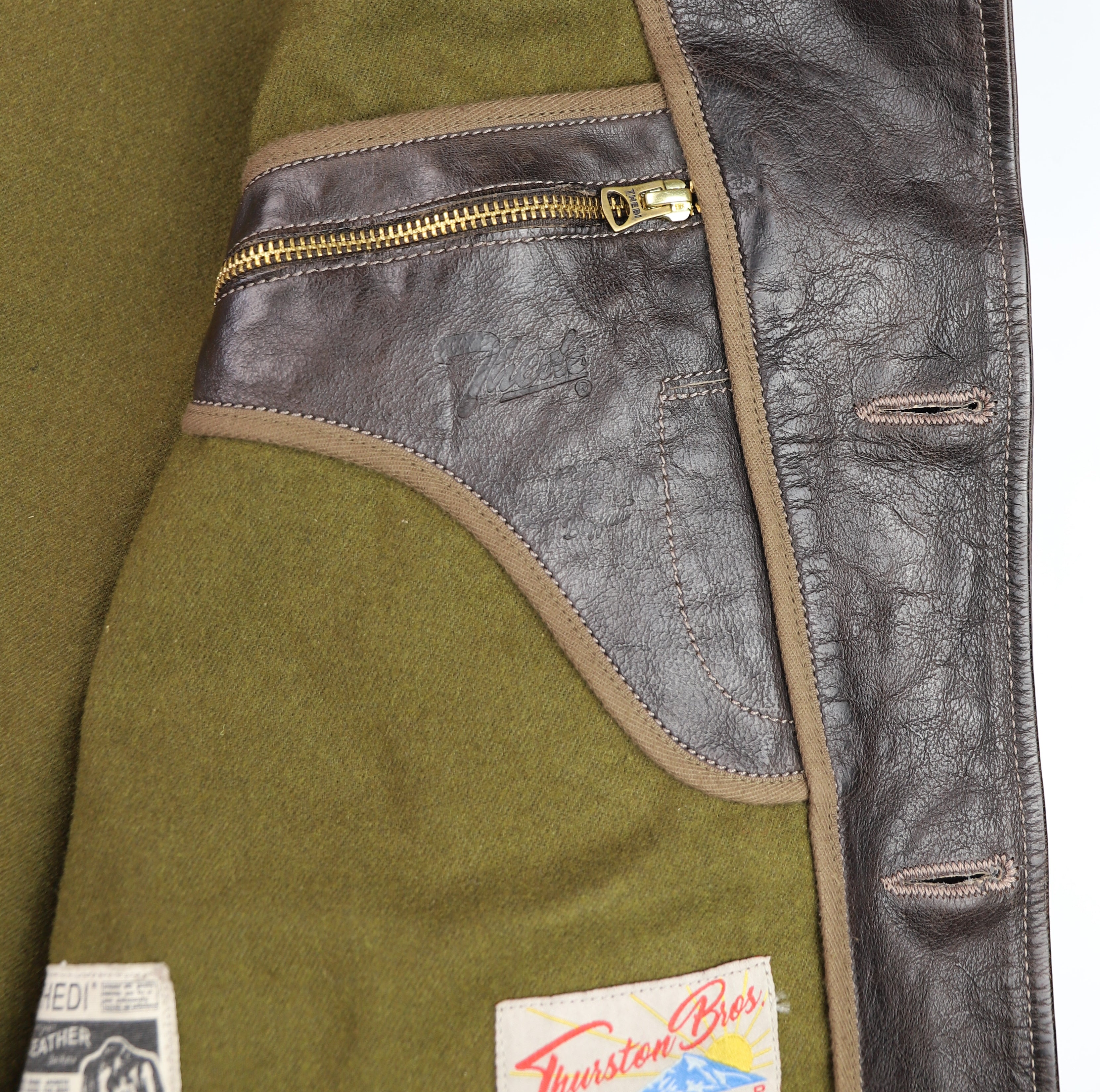 Thedi Markos Button-Up Shawl Collar Jacket, size XL, Espresso Buffalo