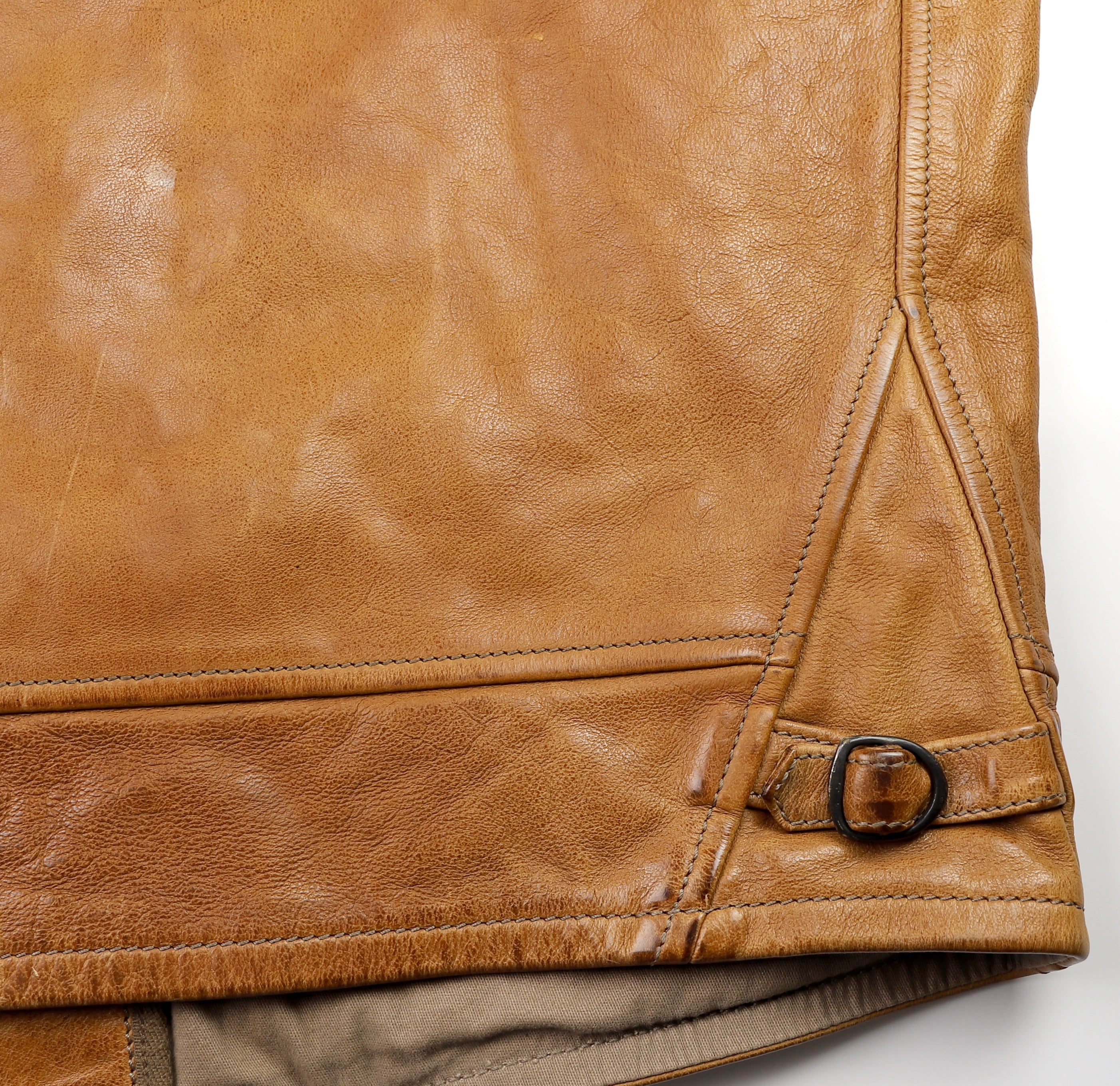 Thedi Markos Zip-Up Shawl Collar Jacket, size XXL, Cuoio Buffalo