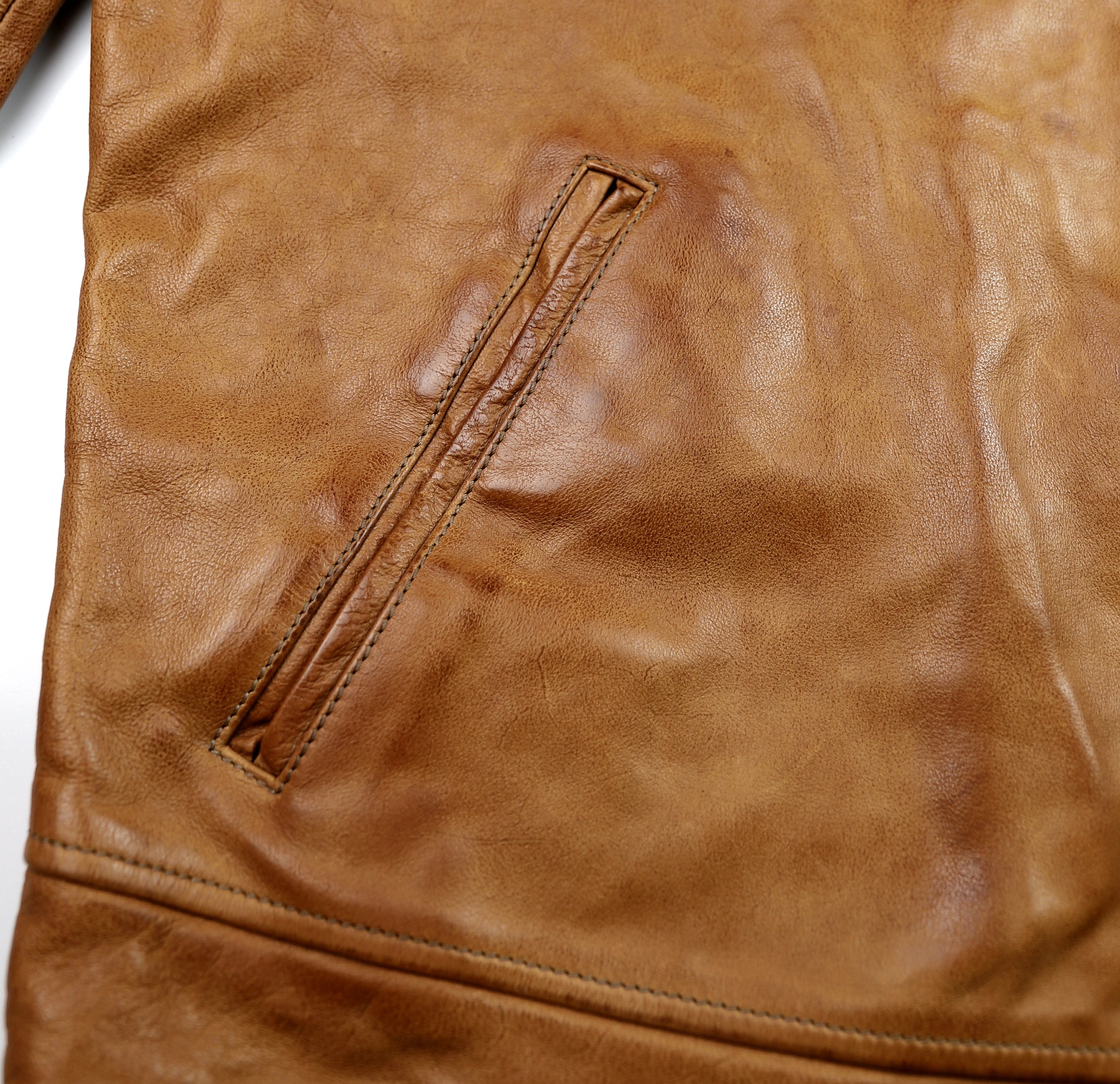 Thedi Markos Zip-Up Shawl Collar Jacket, size XXL, Cuoio Buffalo