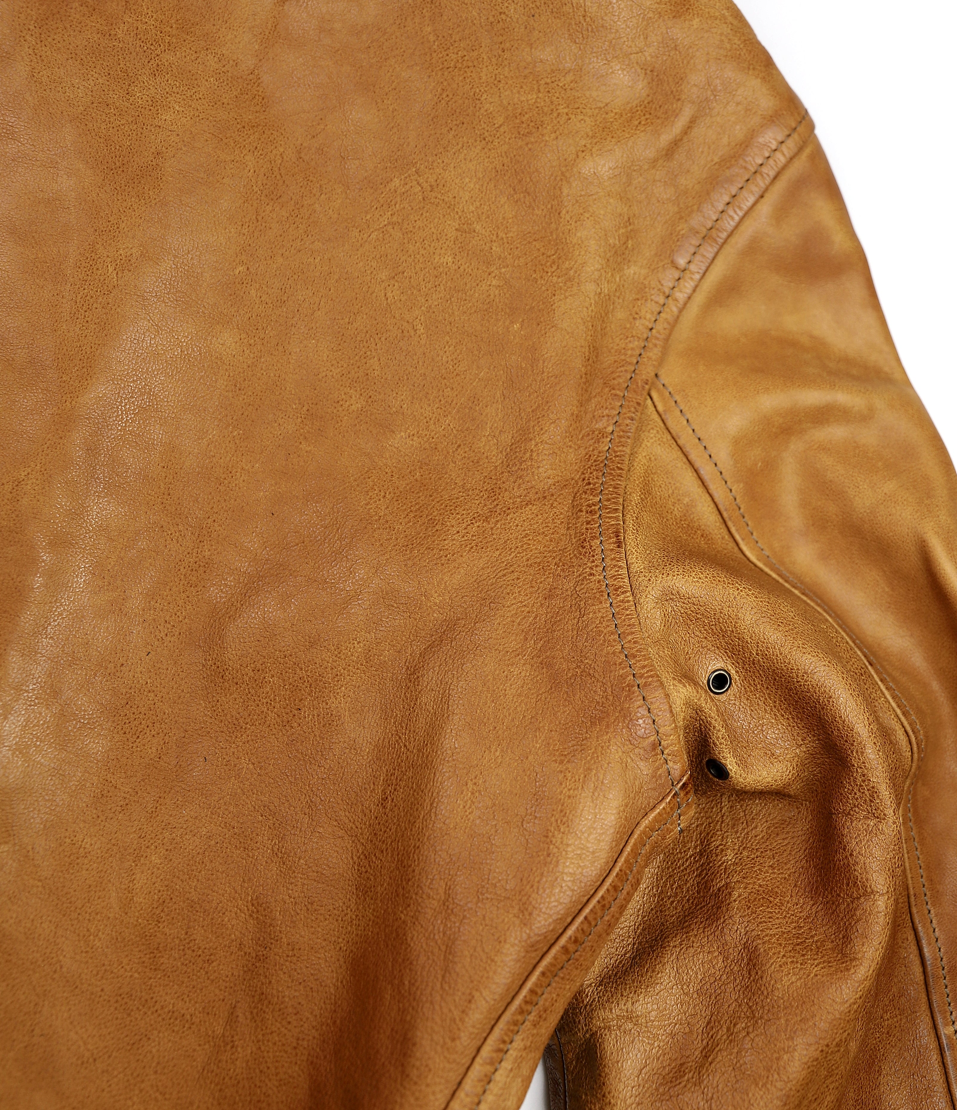 Thedi Markos Zip-Up Shawl Collar Jacket, size XXL, Cuoio Buffalo