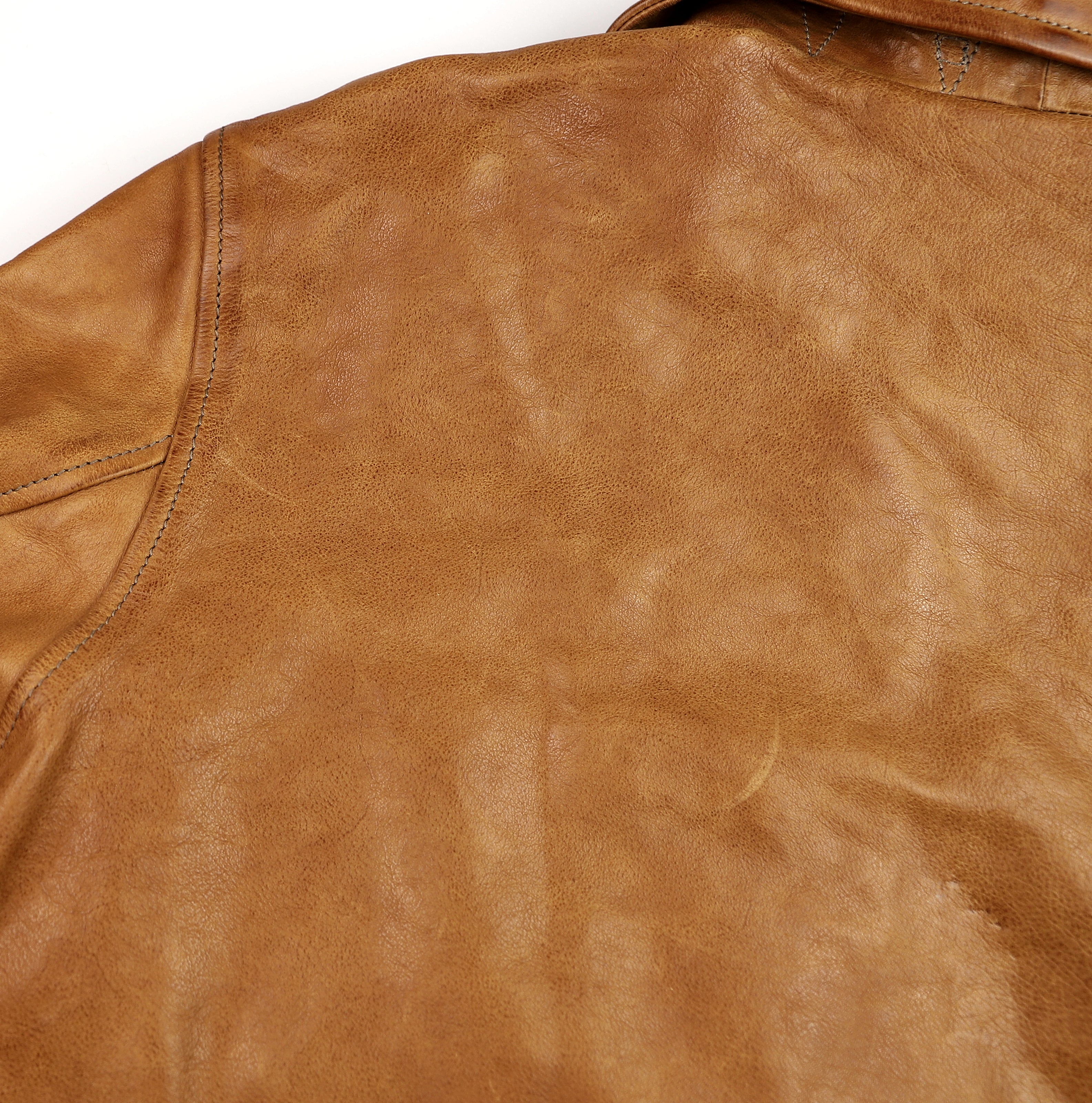 Thedi Markos Zip-Up Shawl Collar Jacket, size 3XL, Cuoio Buffalo