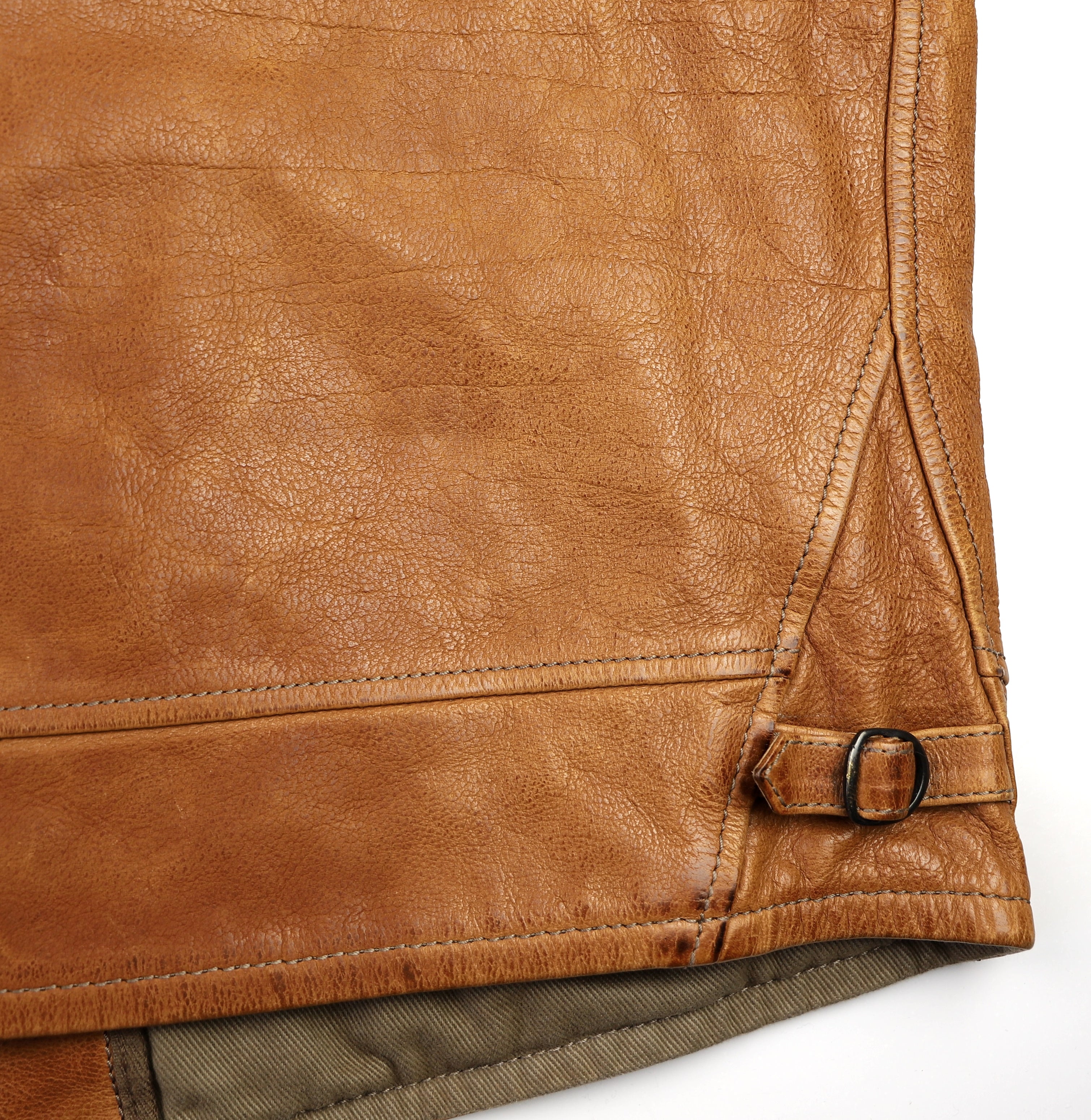 Thedi Markos Zip-Up Shawl Collar Jacket, size 3XL, Cuoio Buffalo