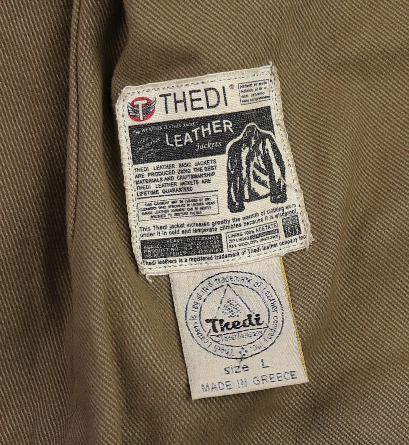 Thedi Markos Zip-Up Shawl Collar Jacket, size Large, Cuoio Buffalo