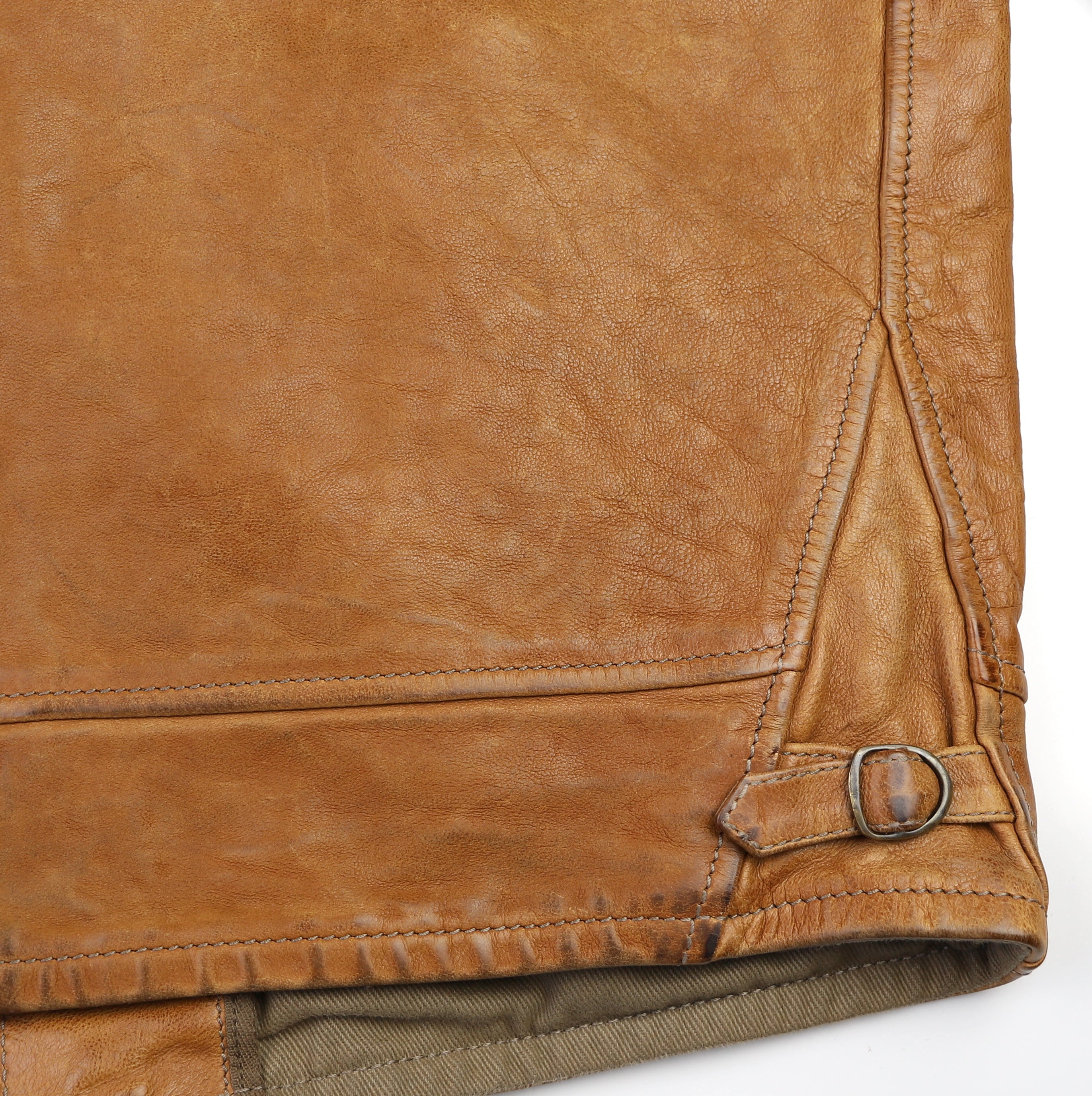 Thedi Markos Zip-Up Shawl Collar Jacket, size XL, Cuoio Buffalo