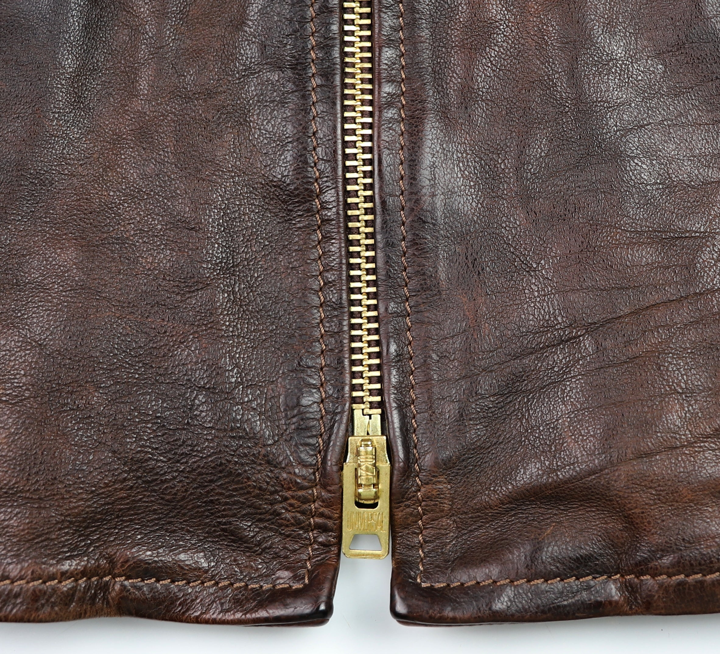 Thedi Memphis Half Belt, size XXL, Hand Dyed Cocoa Buffalo