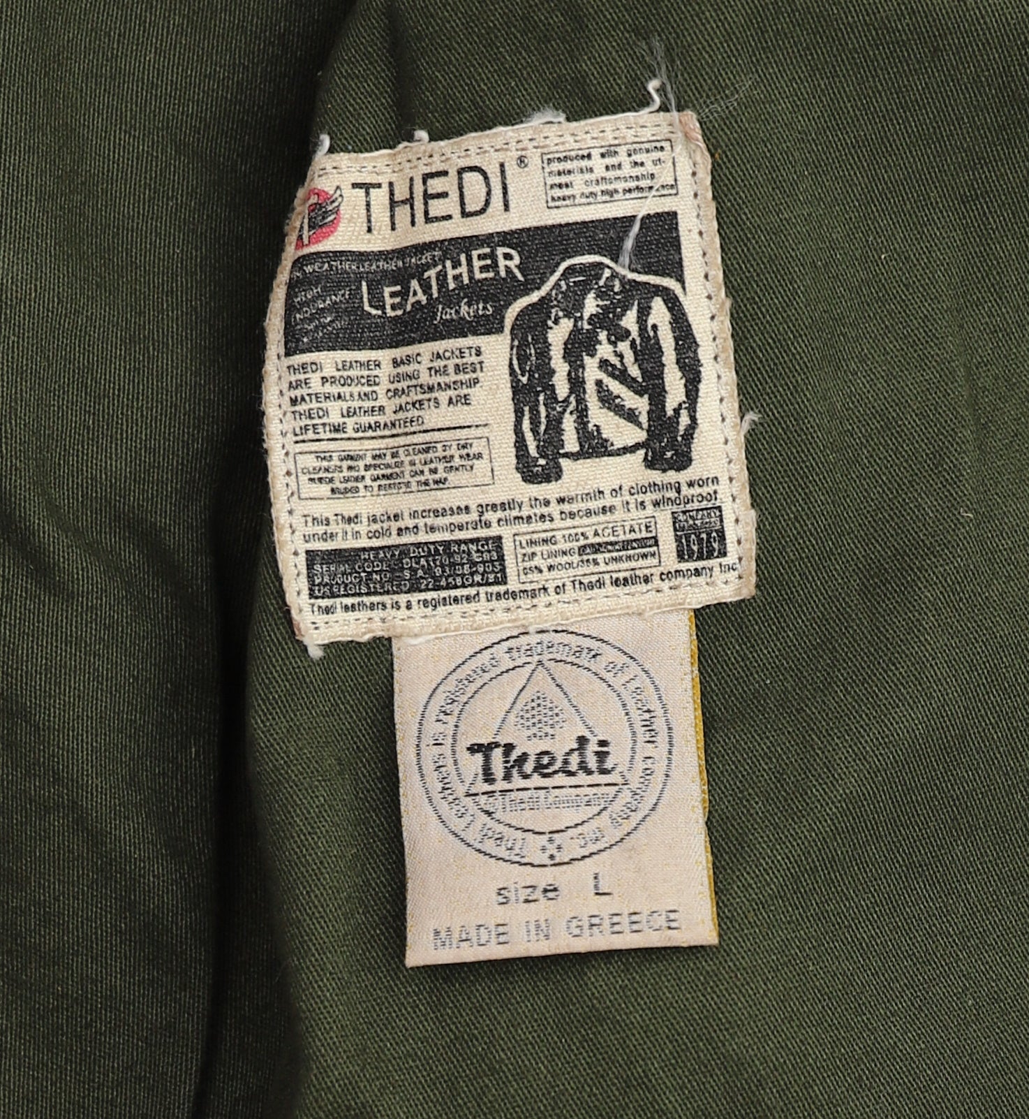 Thedi Memphis Half Belt, size Large, Hand Dyed Cocoa Buffalo