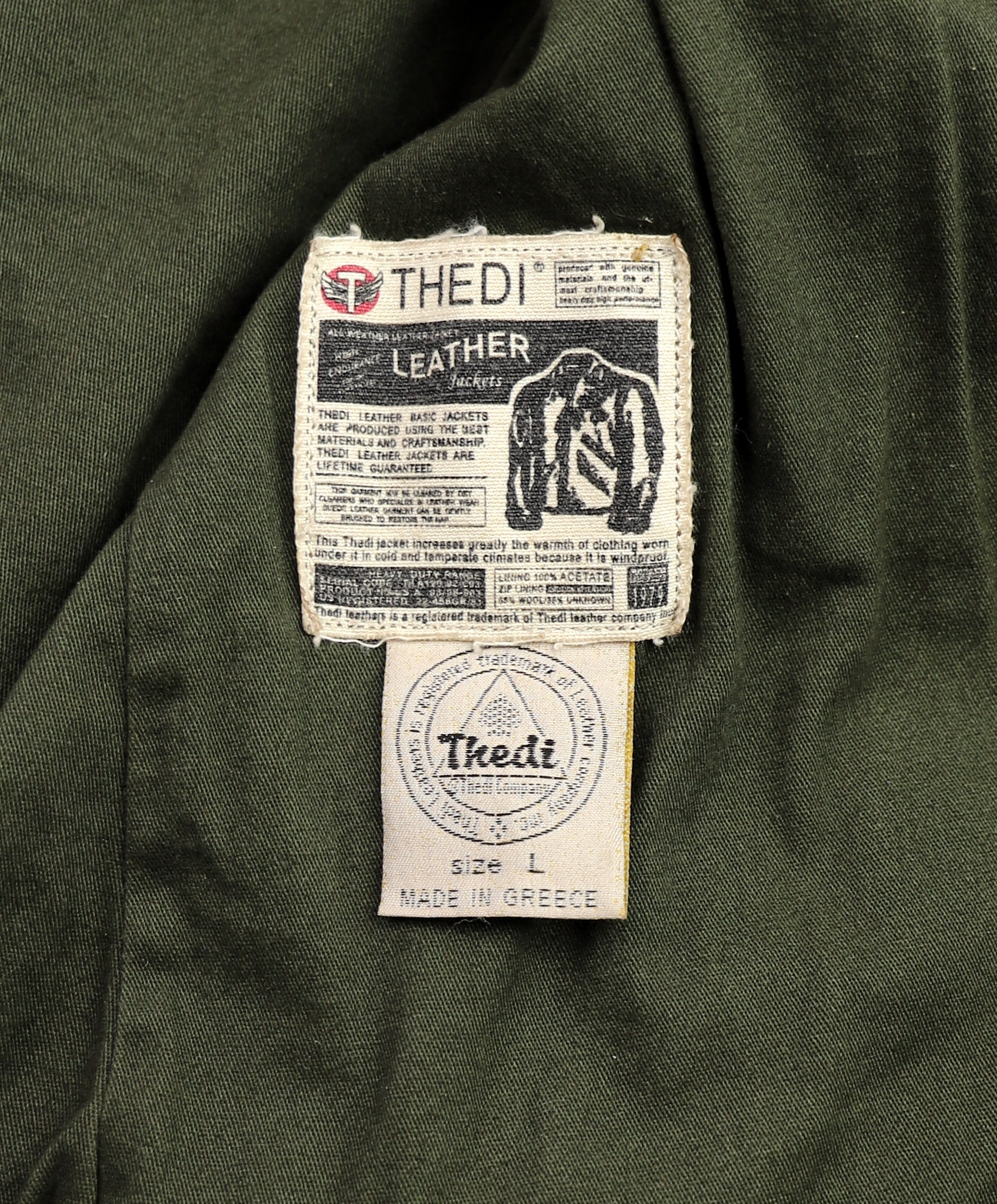 Thedi Memphis Half Belt, size Large, Hand Dyed Cocoa Buffalo