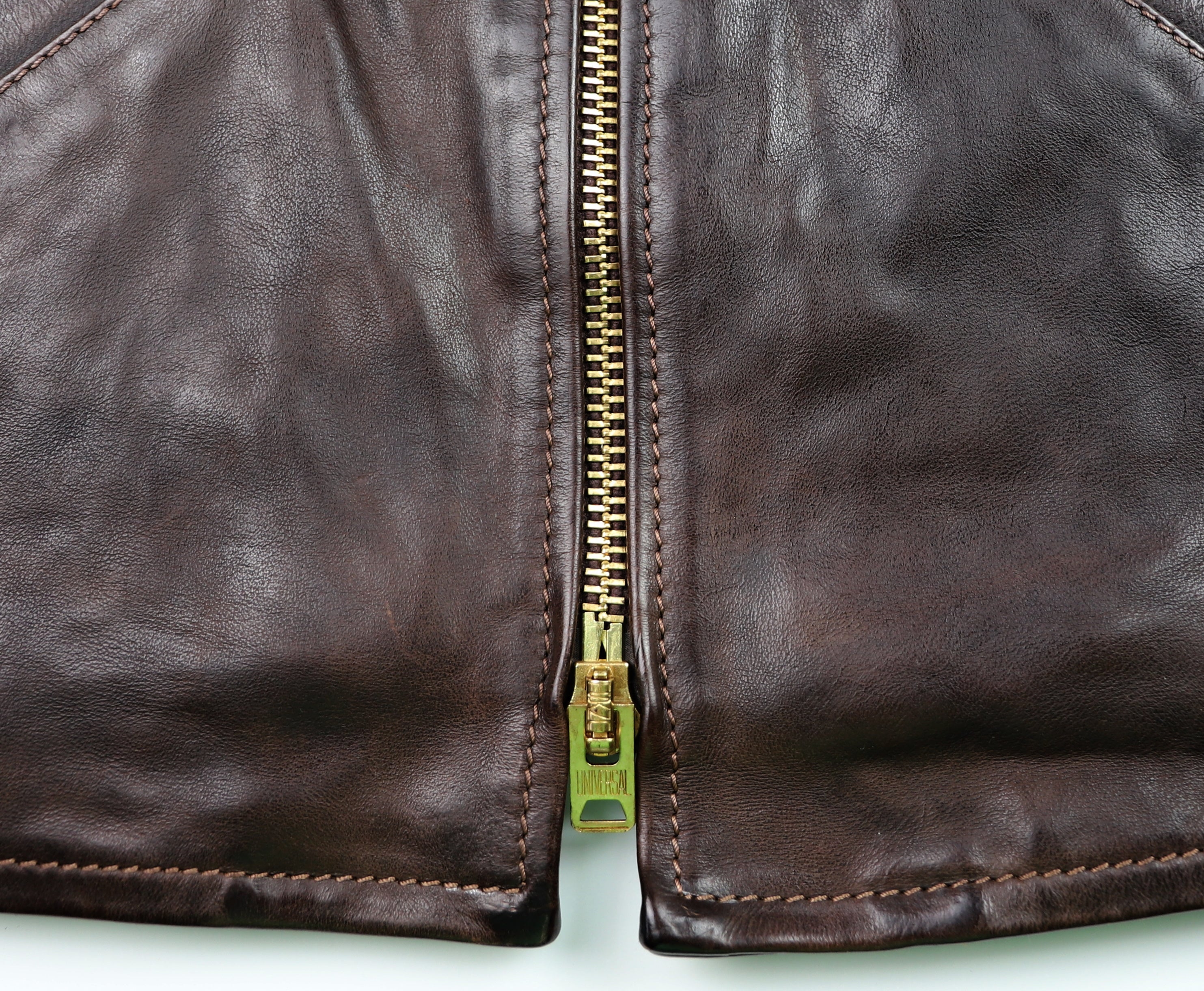 Thedi Memphis Half Belt, size Medium, Hand Dyed Cocoa Buffalo