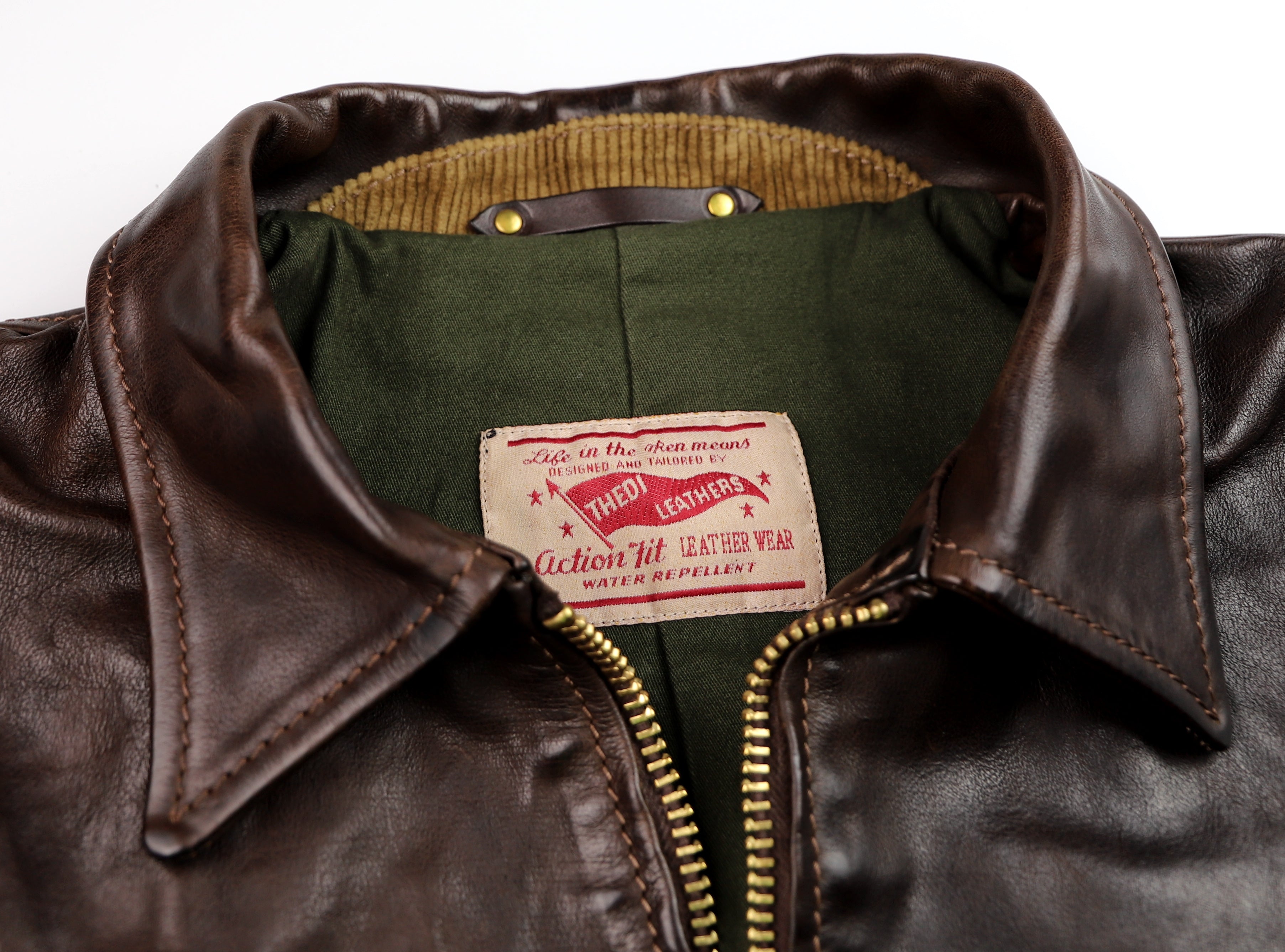 Thedi Memphis Half Belt in Like New Condition, size Medium, Hand Dyed Cocoa Buffalo