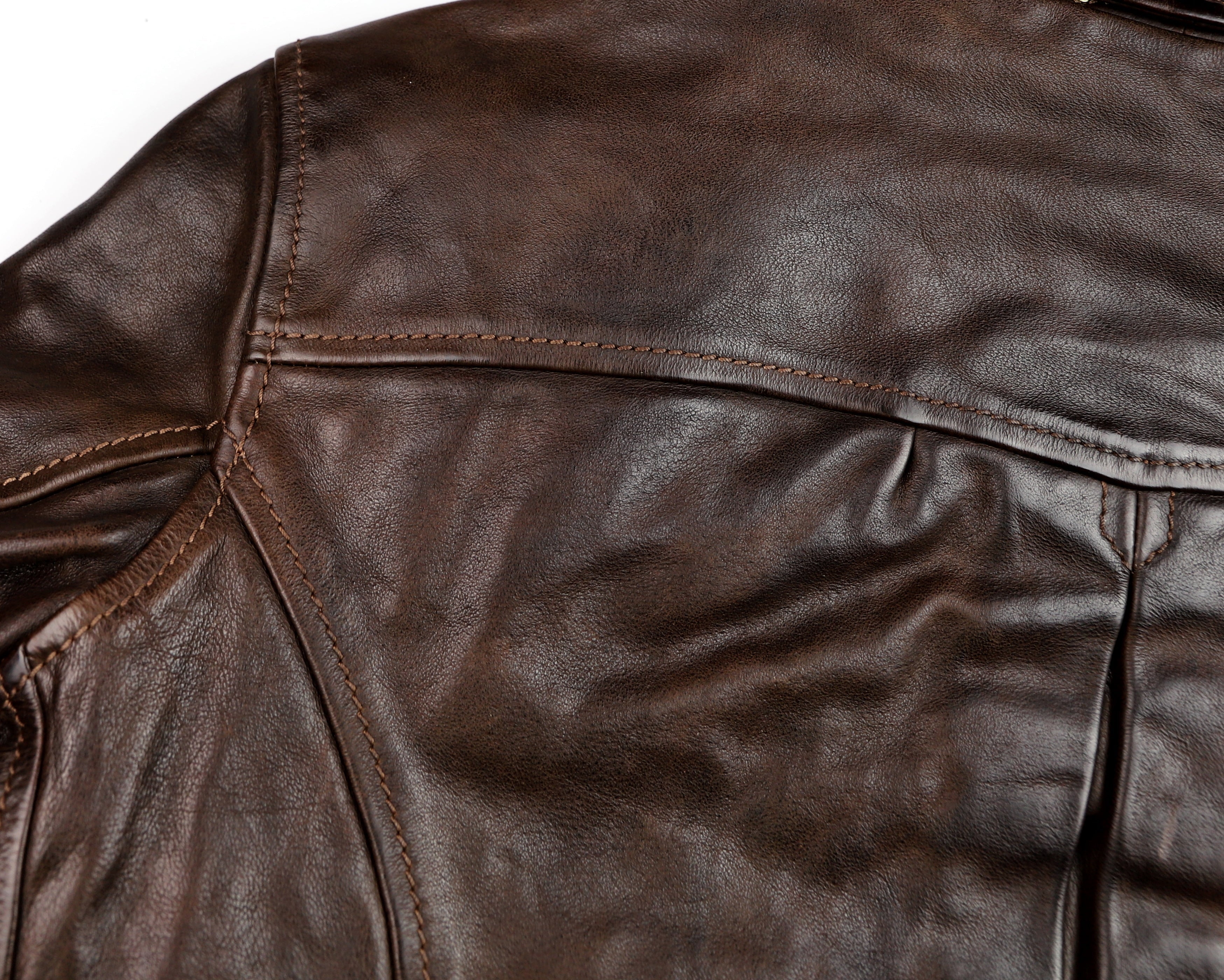 Thedi Memphis Half Belt in Like New Condition, size Medium, Hand Dyed Cocoa Buffalo