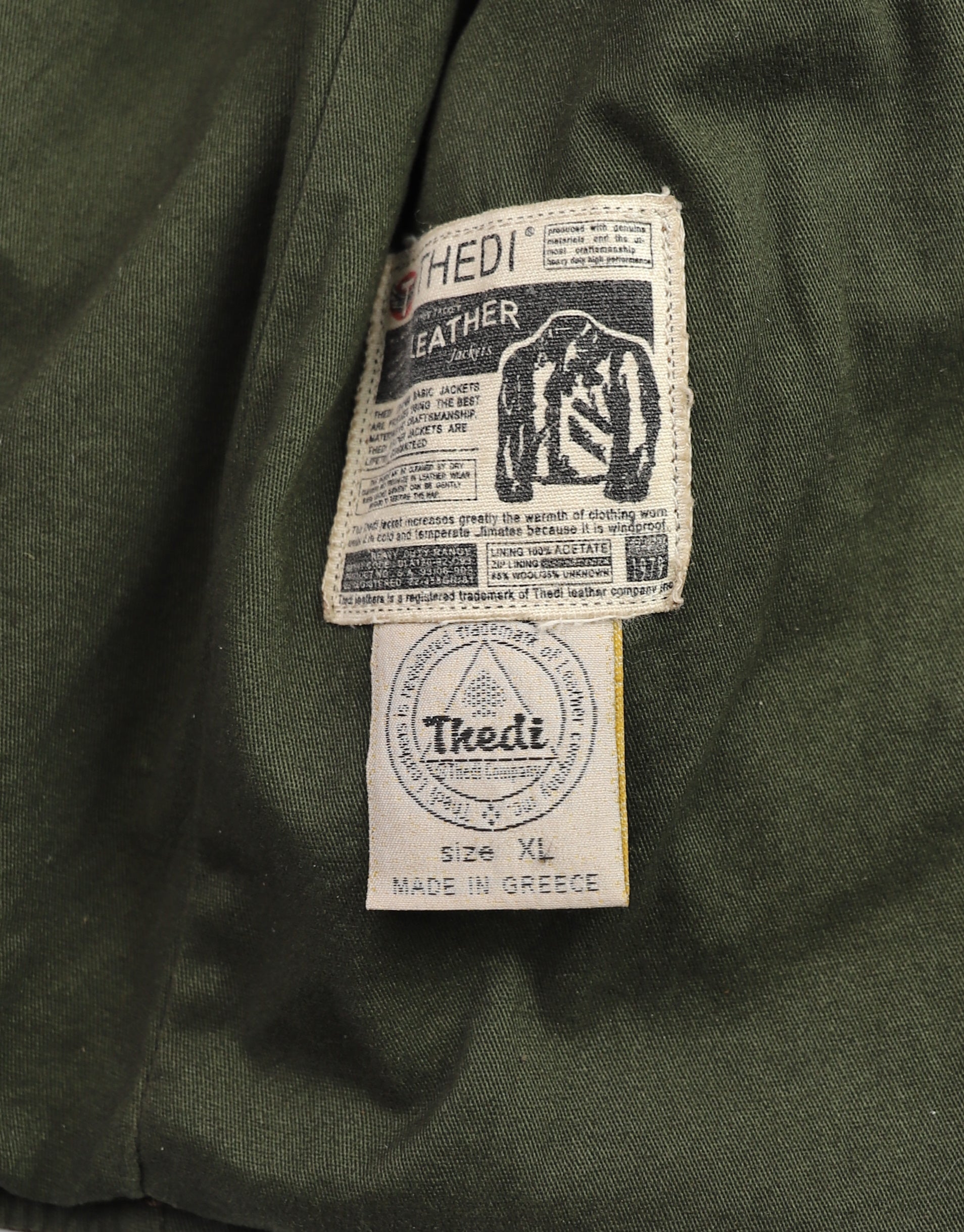 Thedi Memphis Half Belt, size XL, Hand Dyed Cocoa Buffalo